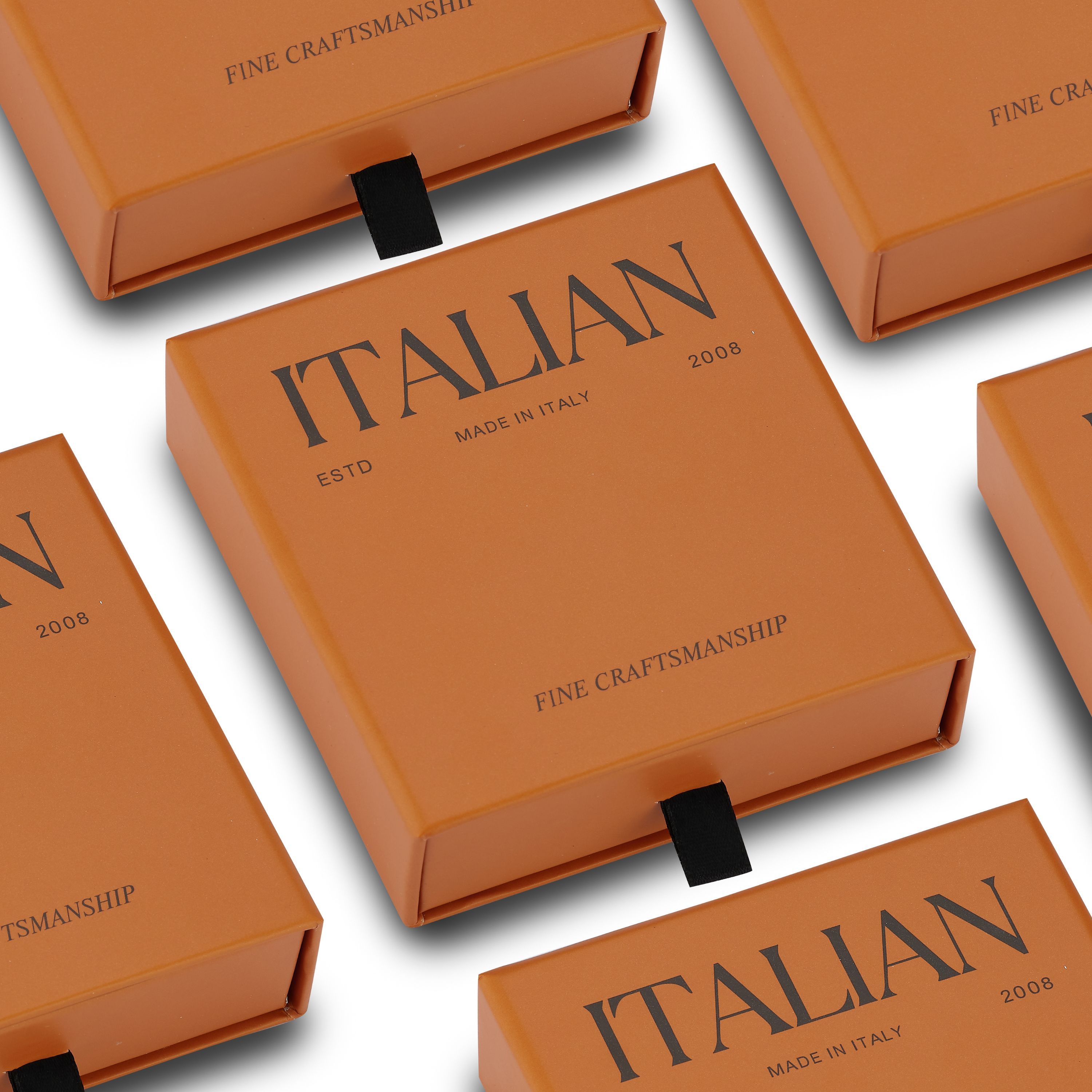 Italian Gold Triple-Heart Station Necklace, 14K