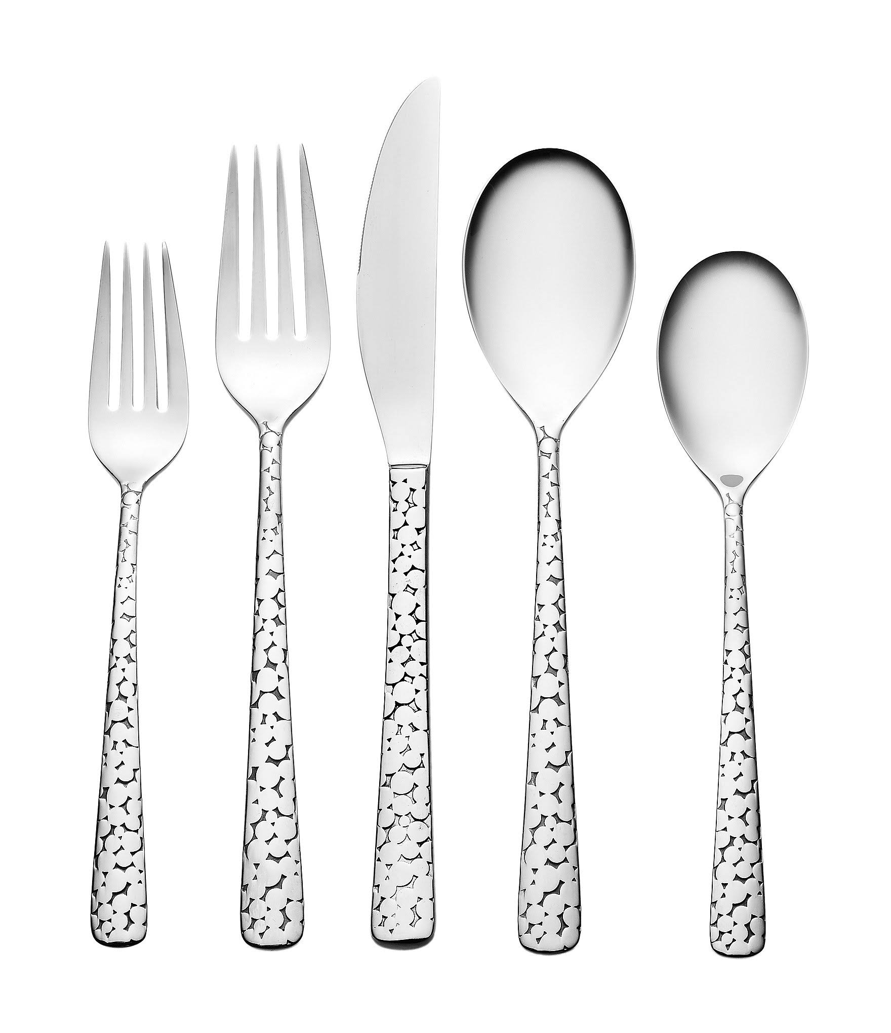 Oneida Lola 45-Piece Flatware Set Service for 8