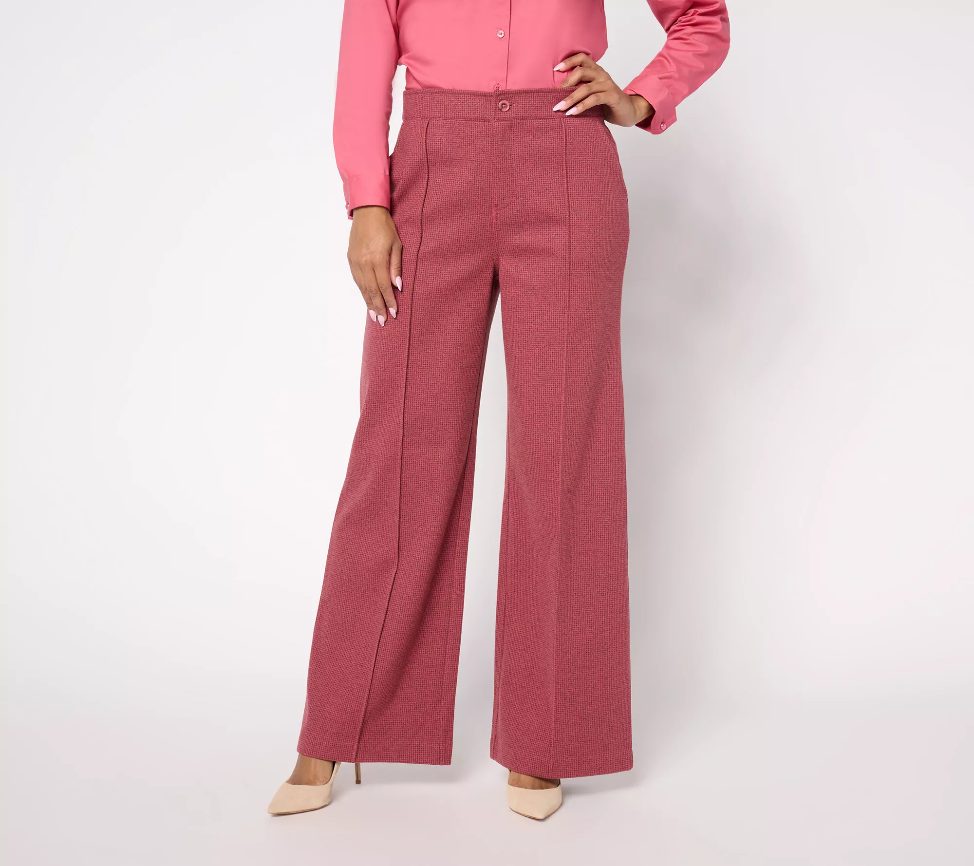 BEAUTIFUL by Lawrence Zarian Regular Tailored Knit Trouser