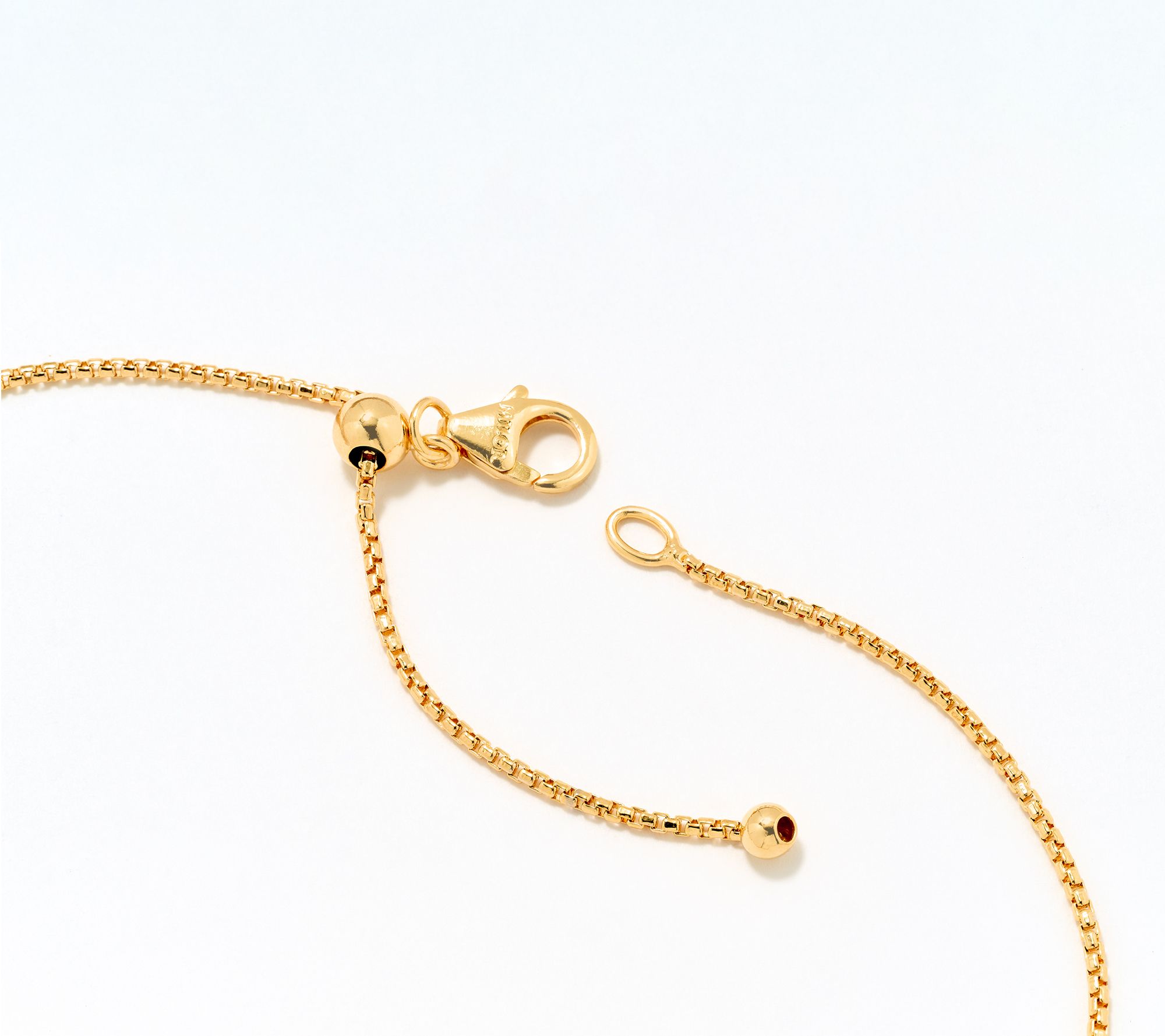 David Markstein Bronze White Topaz Angel Wing 18