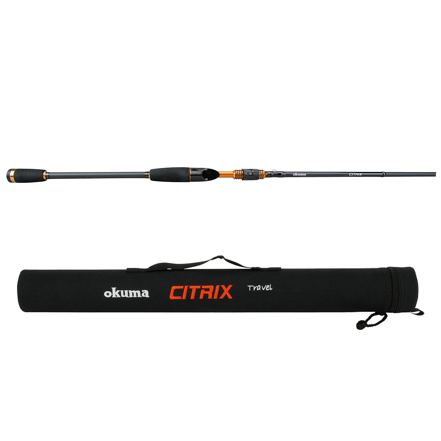 Okuma CIT-S-724ML Citrix Travel Rod Spinning - Black