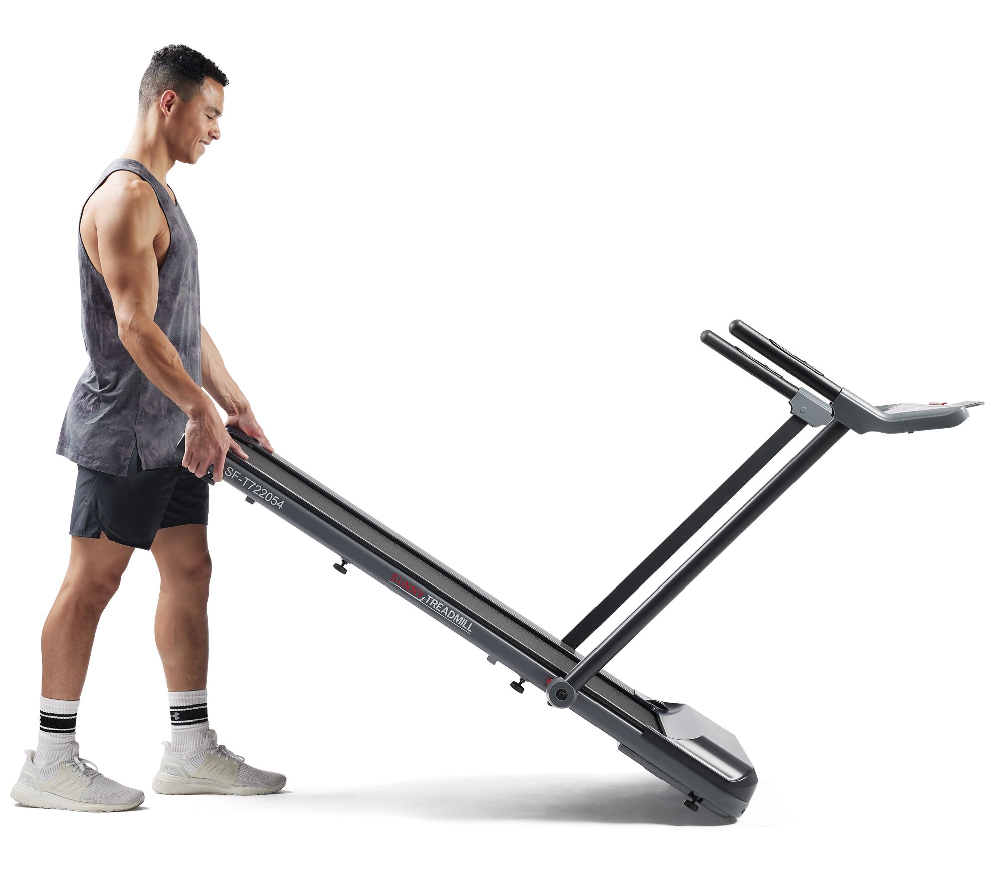Sunny Health Fitness Pegasus Smart Folding Treadmill