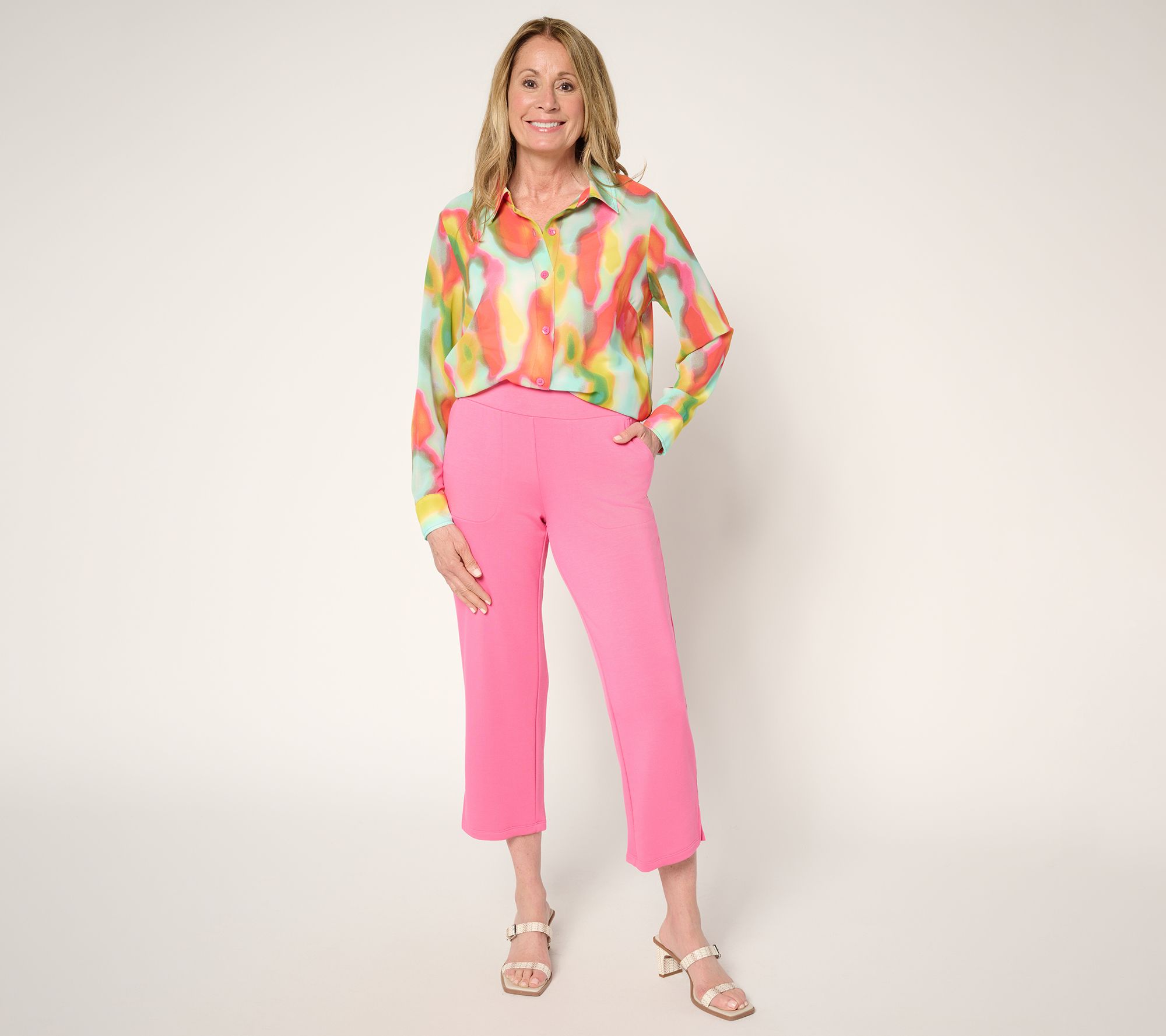 Brandis Dress Out Loud Tall Acquitted Knit Cropped Pants