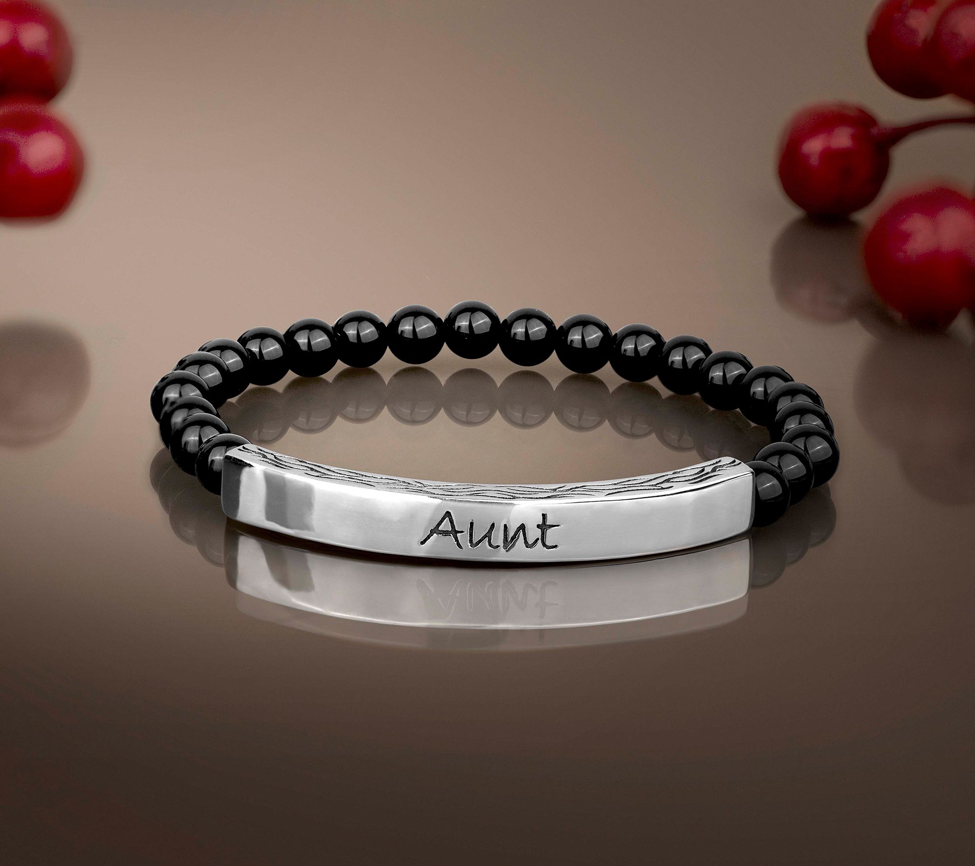 Christian James by Scott Grimes Aunt Gemstone Stretch Bracelet