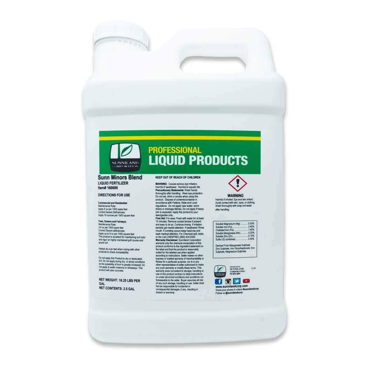 Minors Blend (Sunniland) 2.5 Gallons