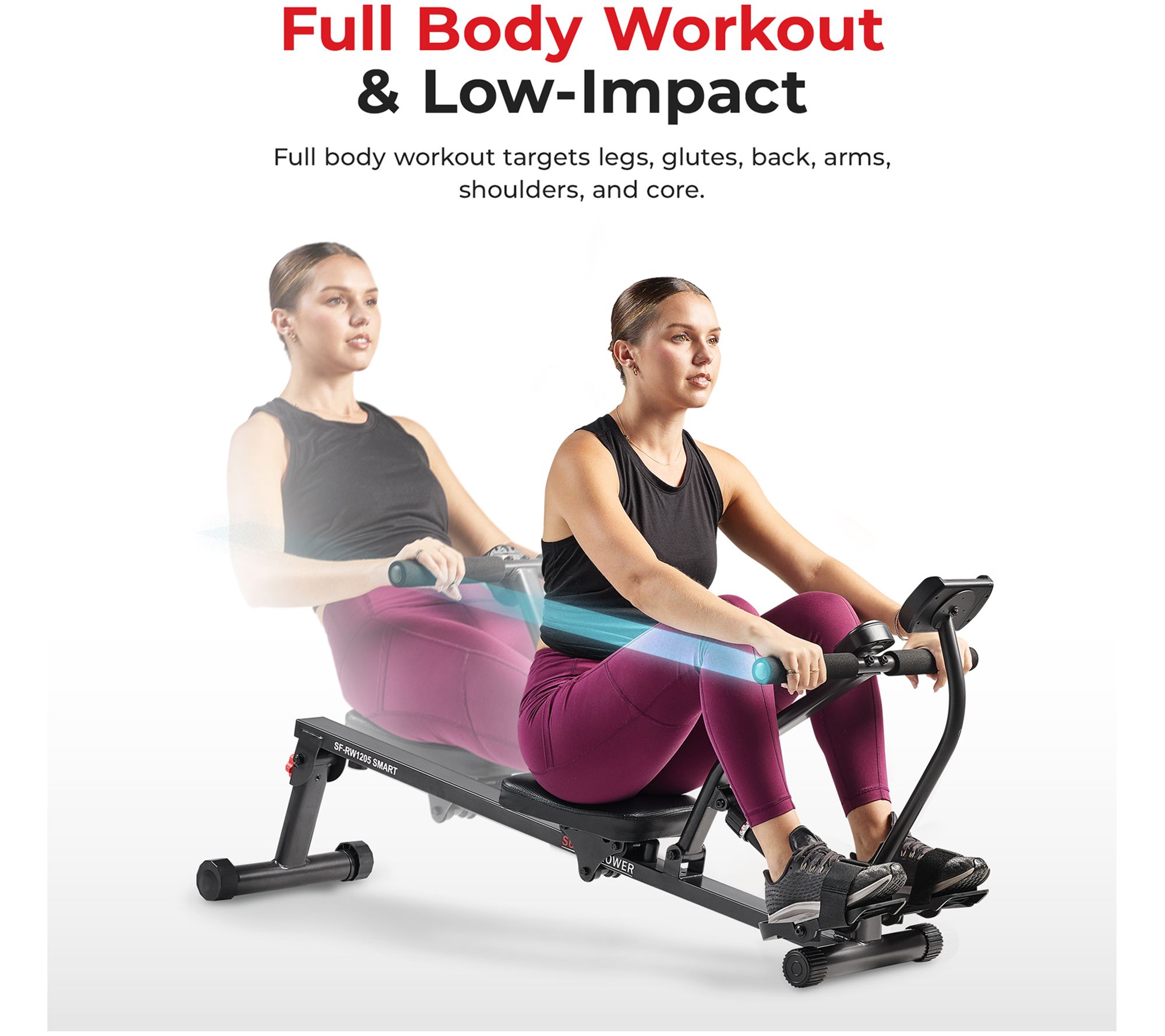 Sunny Fitness Compact Rowing Machine