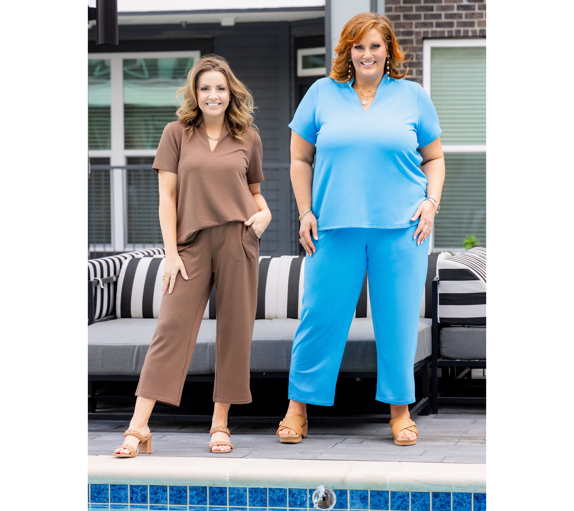 Brandis Dress Out Loud Tall Acquitted Knit Cropped Pants