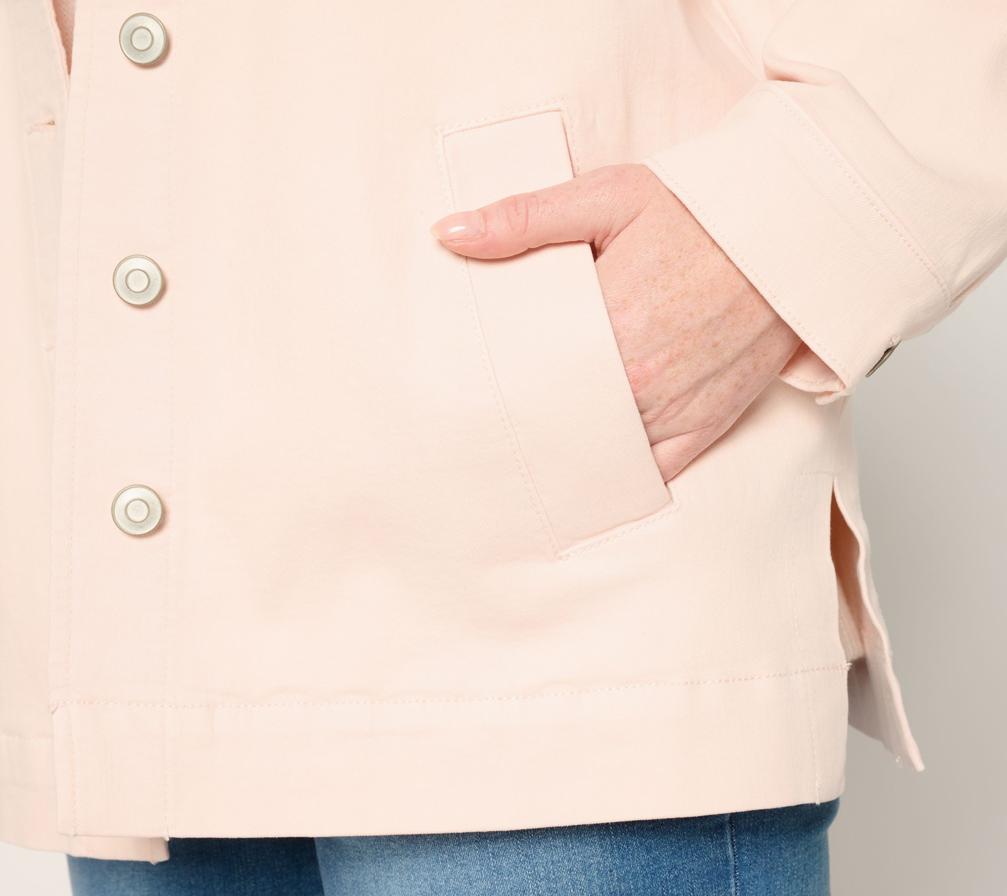 Ree by The Pioneer Woman Button Front Chore Jacket