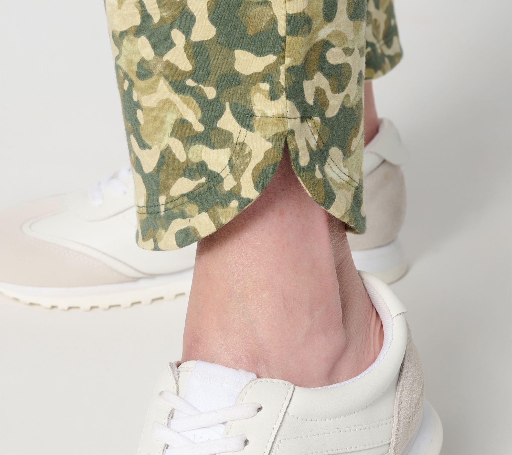 Denim & Co. Active Regular Duo Stretch Slim Leg Ankle Pant