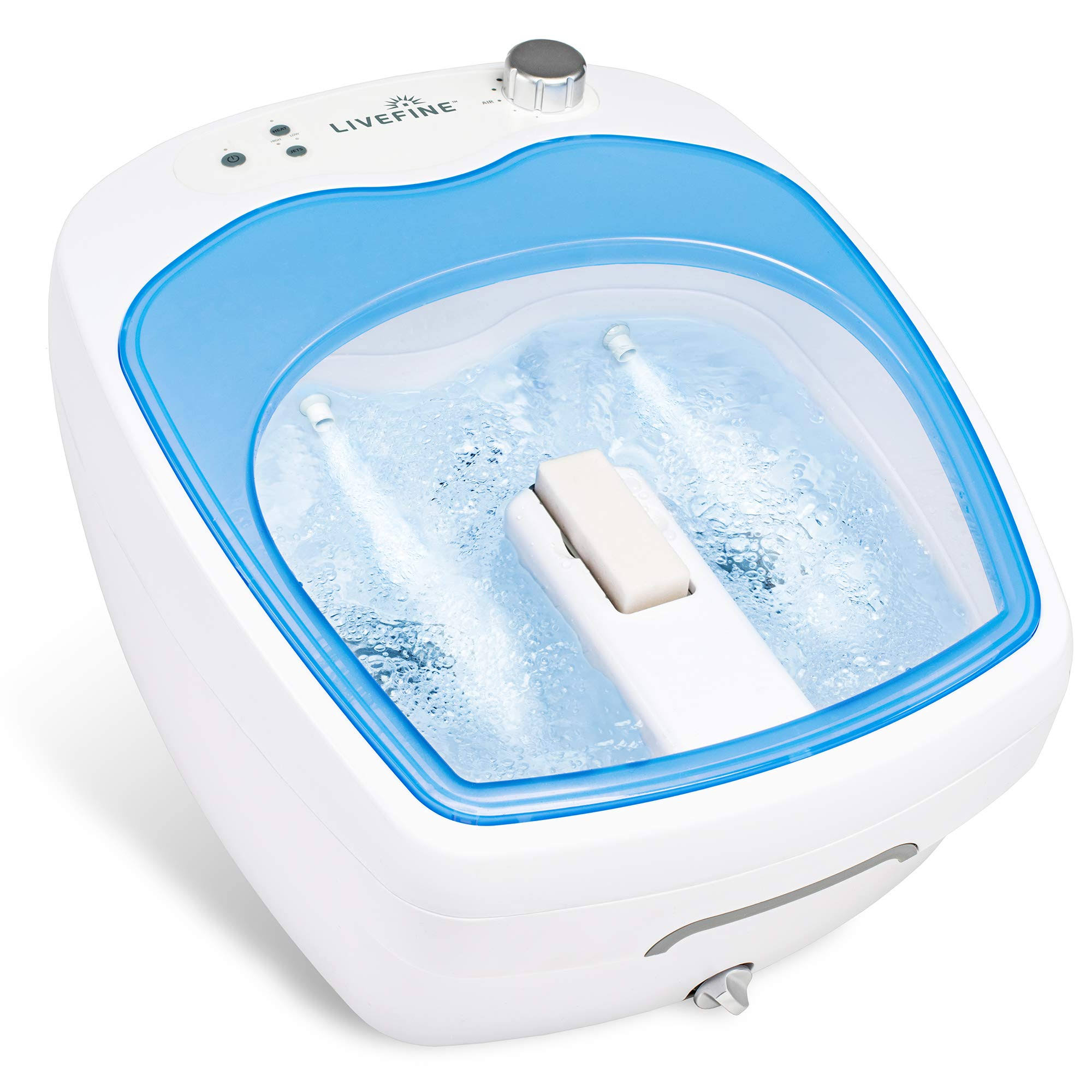 LiveFine Foot Spa with Adjustable Speed Aqua Air Jets