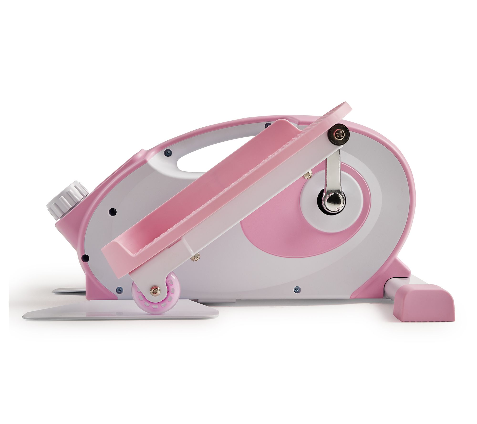 Sunny Smart Pink Under-Desk Mini Elliptical Trainer