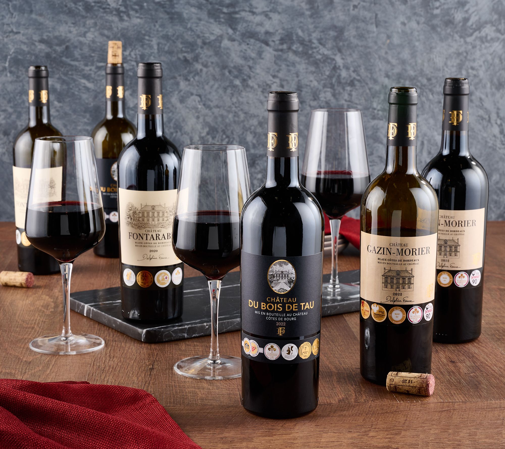 SH 12/8 Hemispheres (6) Bottles Estate Bordeaux Auto-Delivery