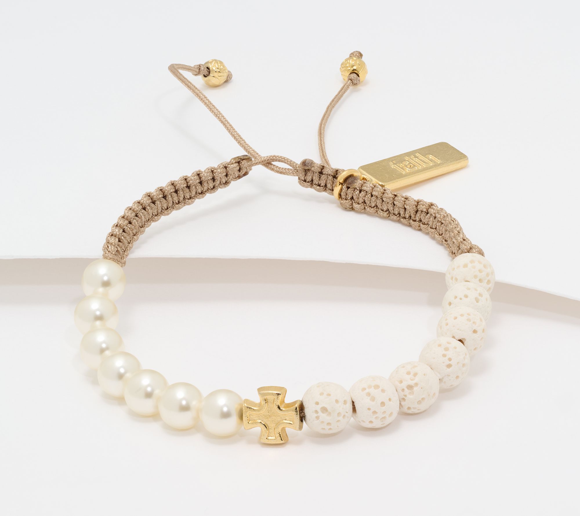 My Saint My Hero Perfectly Imperfect Pearl Bracelet
