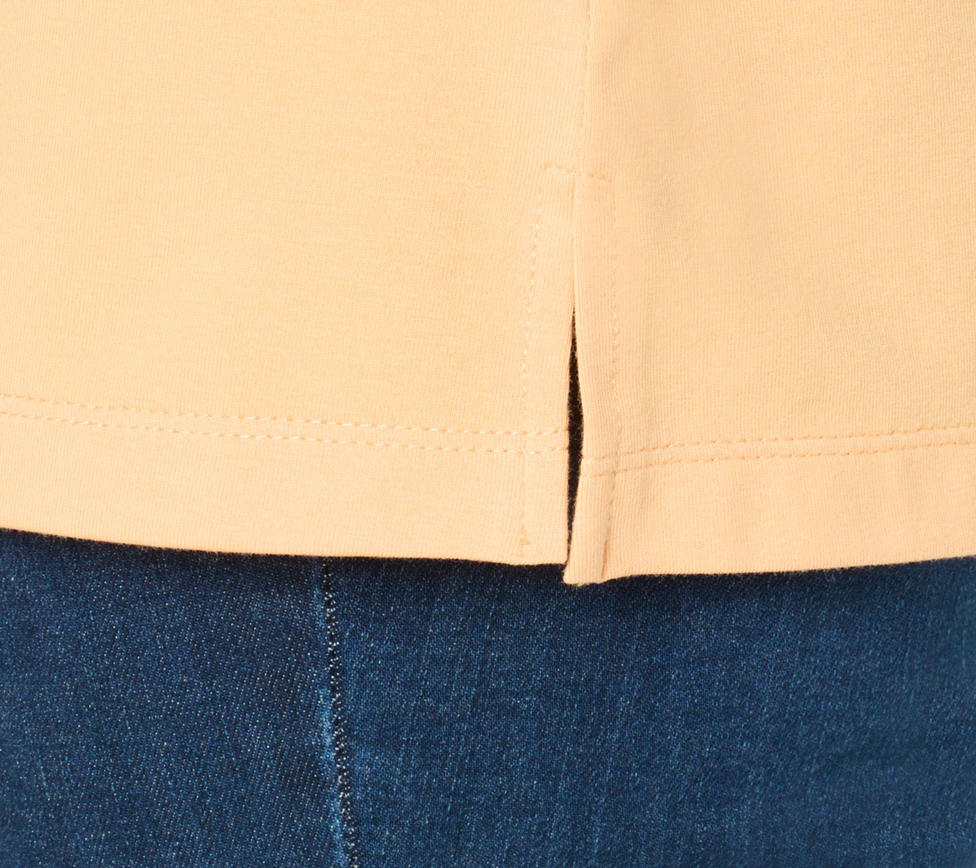 Belle by Kim Gravel Primabelle Knit Long Sleeve Boatneck Top