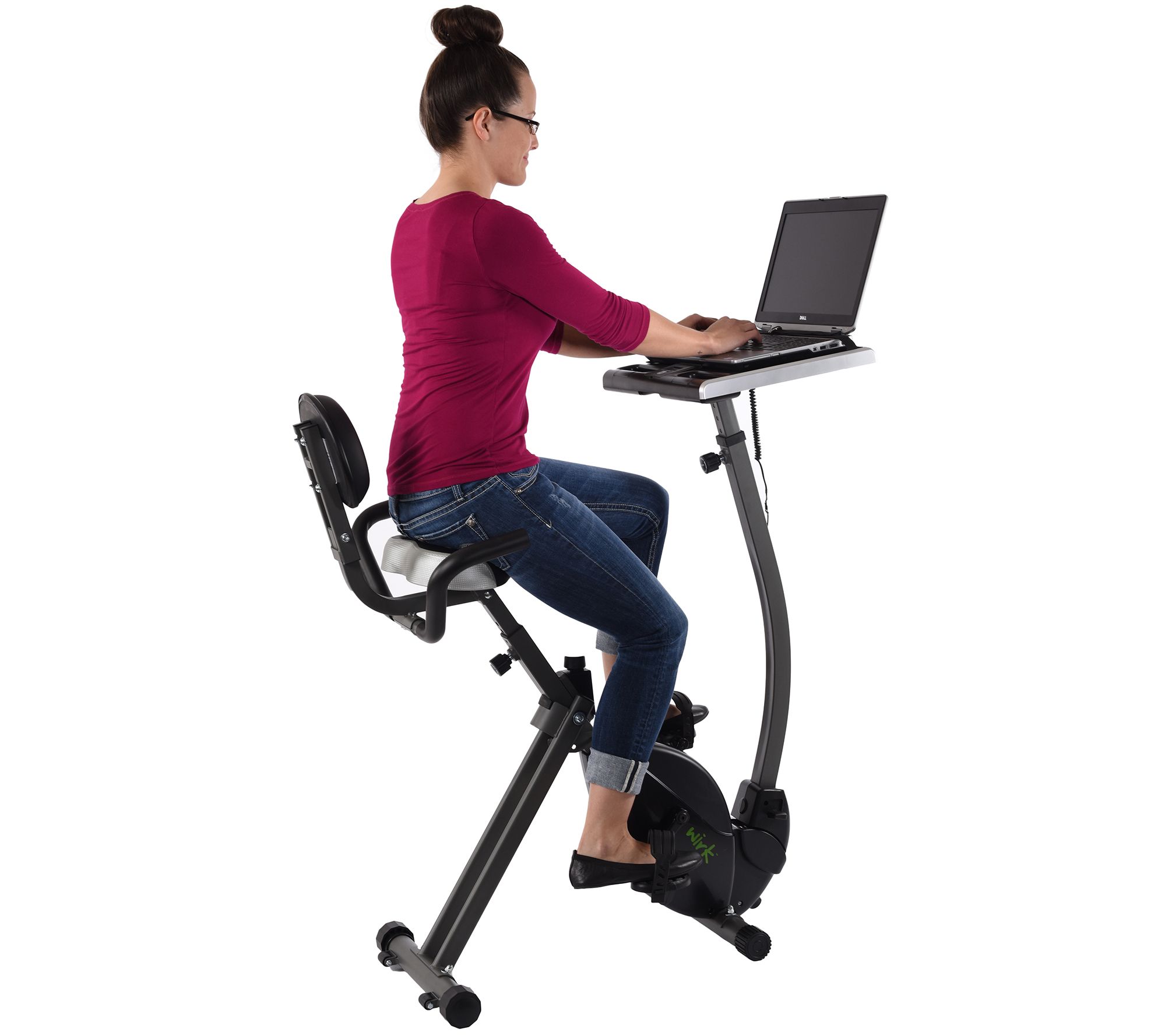 Wirk Ride Exercise Bike Workstation and Standing Desk