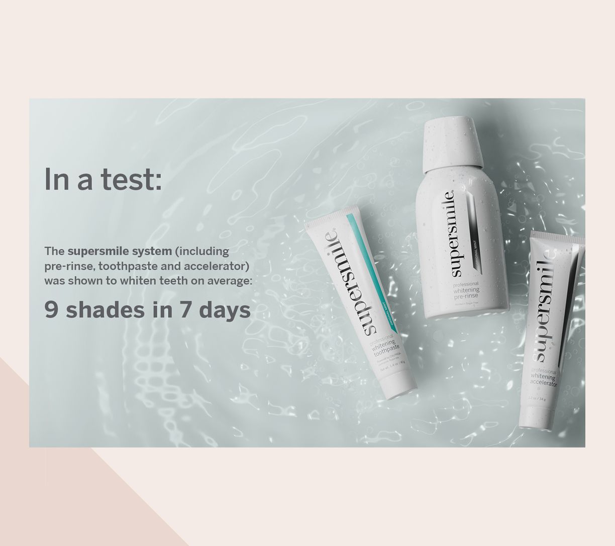 Supersmile Teeth Whitening Home & Away 6-pc System with Travel Bag