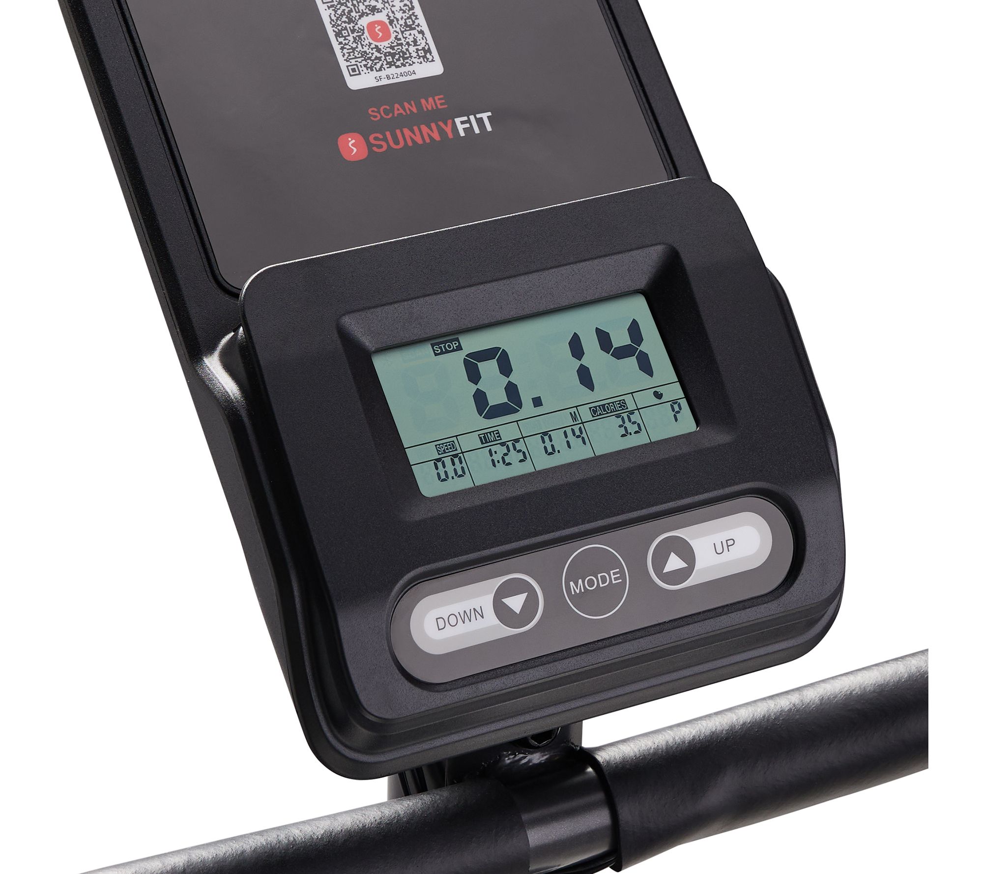 Sunny Magnetic Upright Bike w/ Workout Band