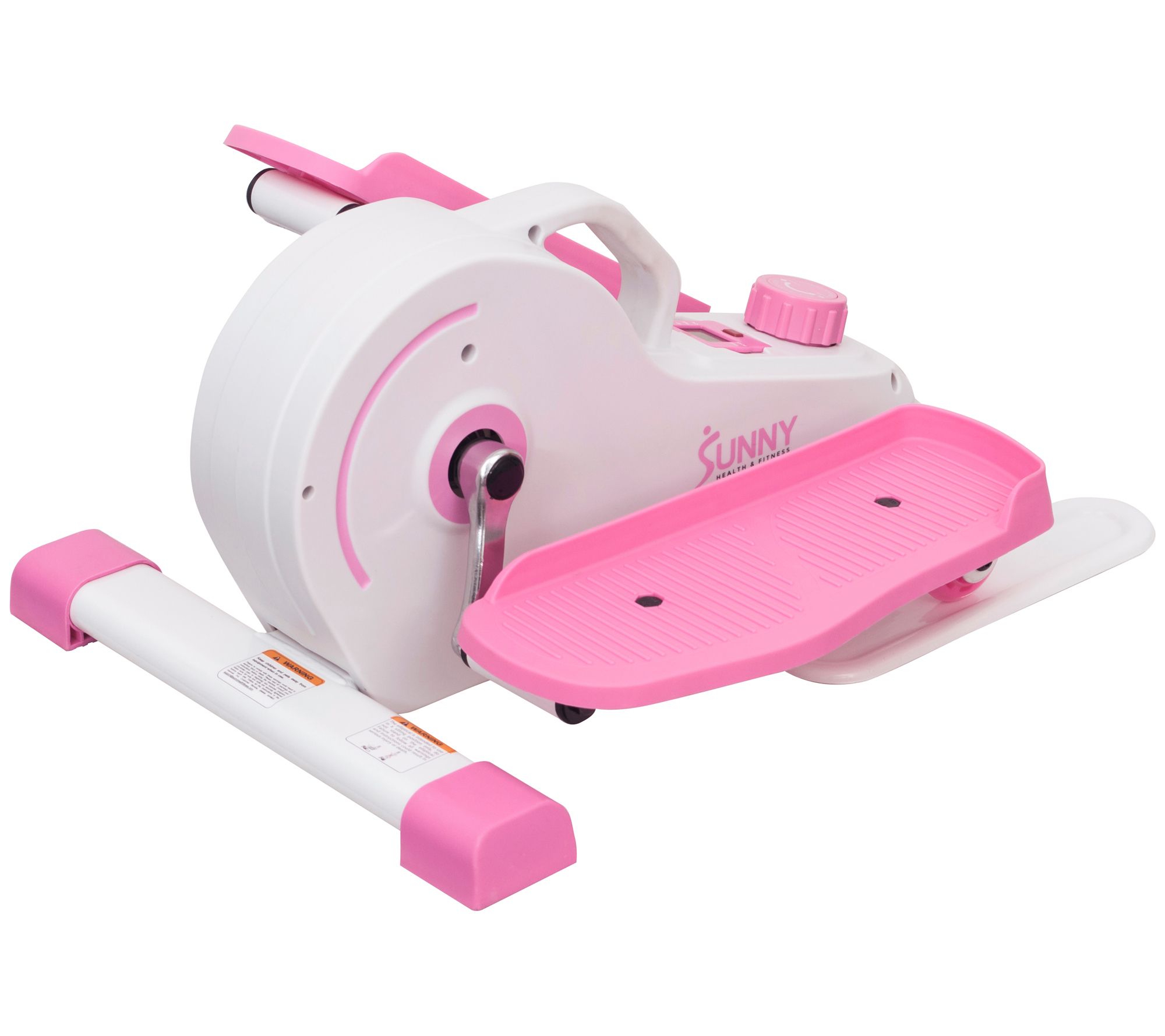 Sunny Health & Fitness Pink Under Desk Elliptic al P2030