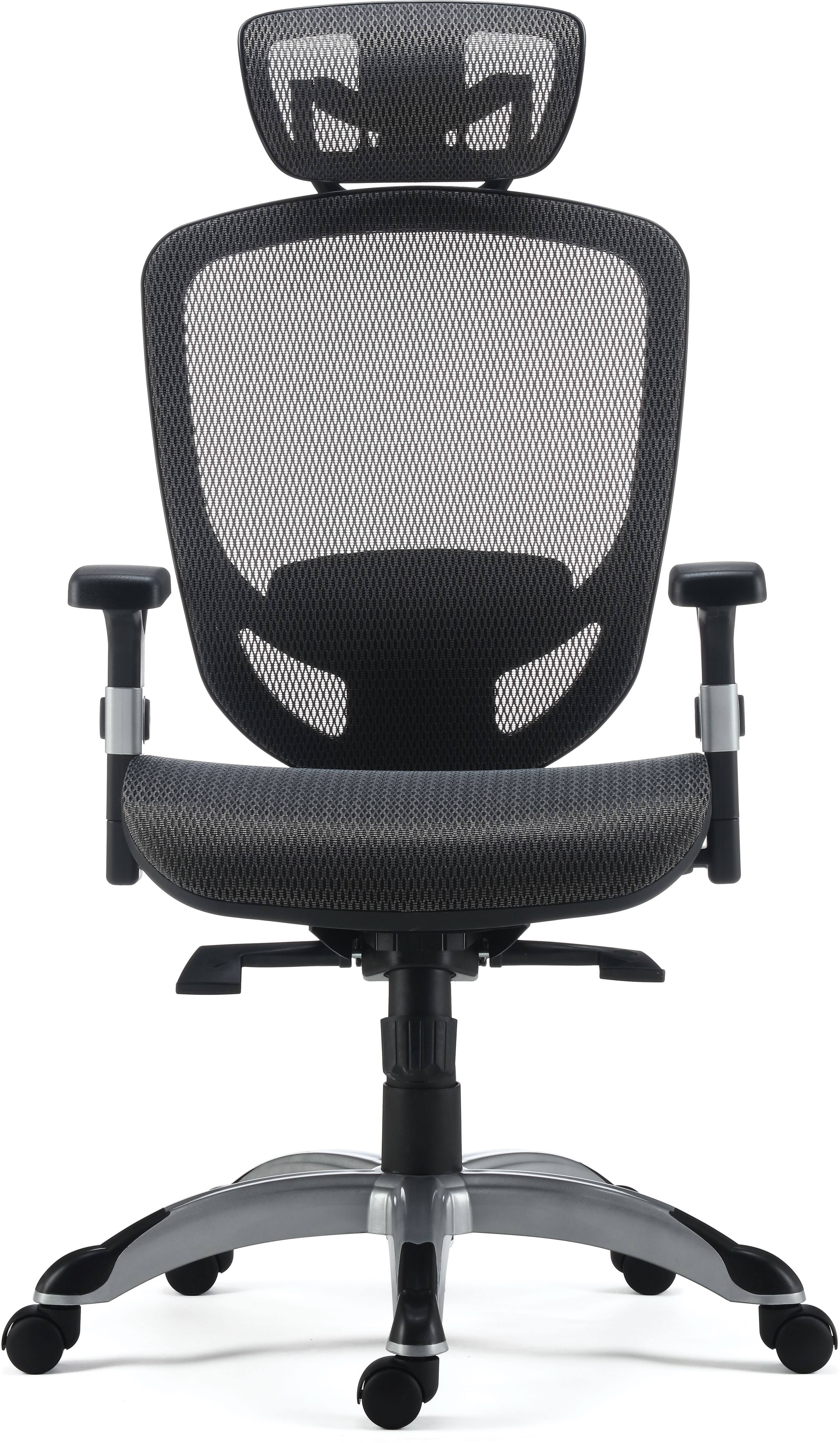 Hyken Technical Mesh Task Chair Charcoal Gray 53293