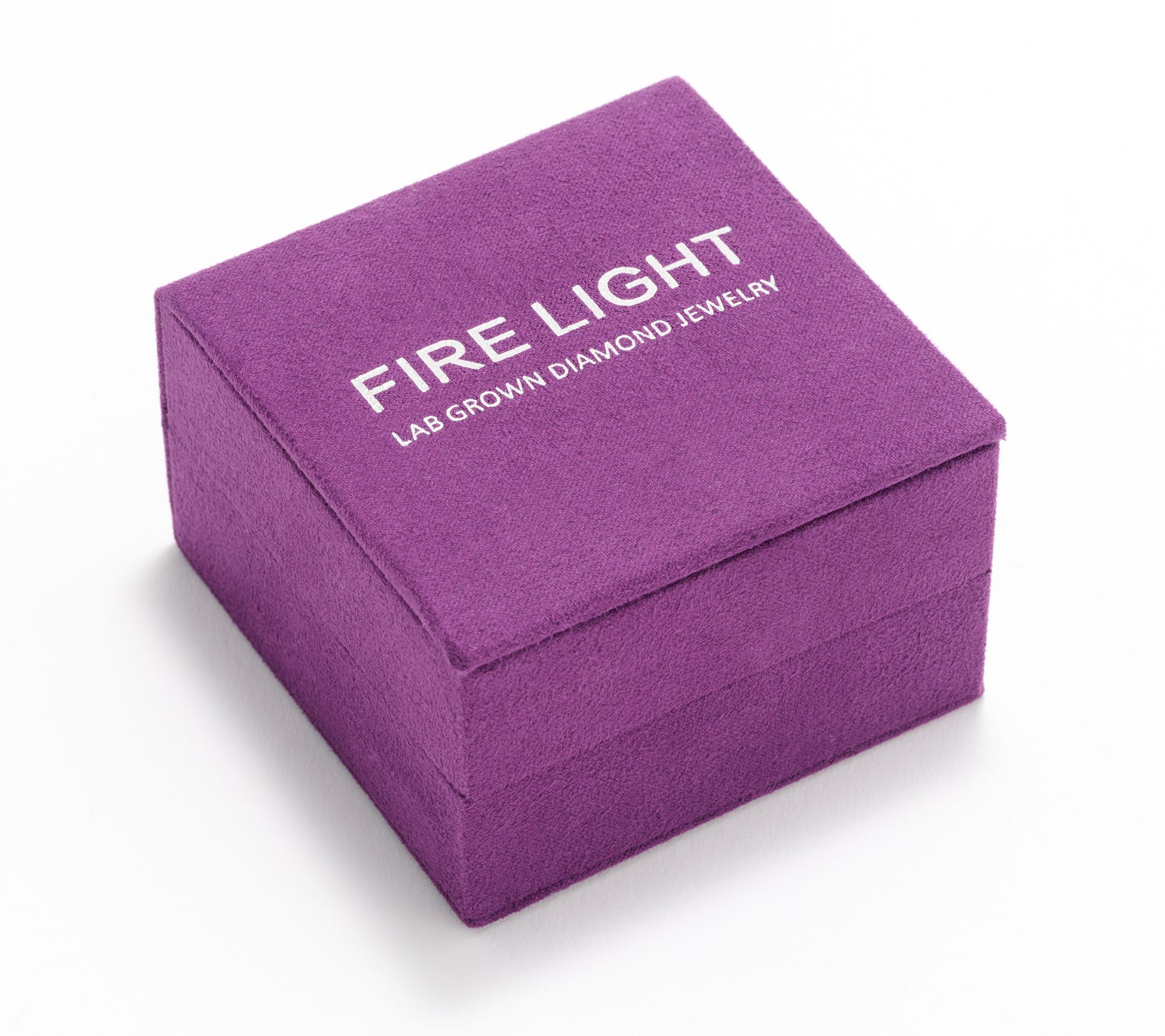 Fire Light Lab Grown Diamond 1 cttw Hoop Earrings, Sterling Silver