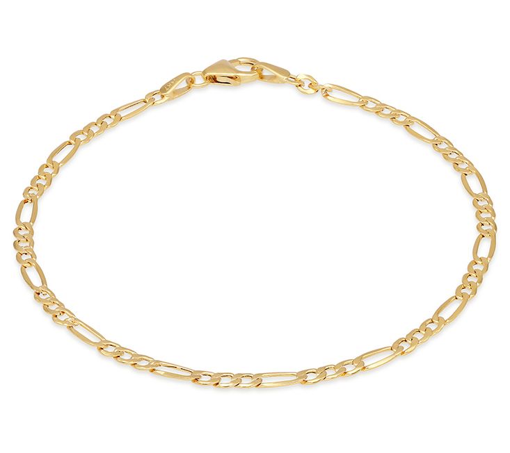 Adi Paz 14K Gold Figaro Chain Bracelet