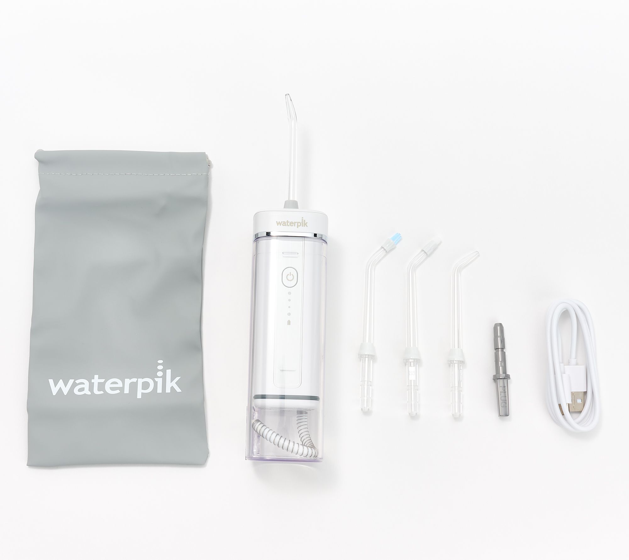Waterpik Cordless Slide Water Flosser with 4 Precision Tips
