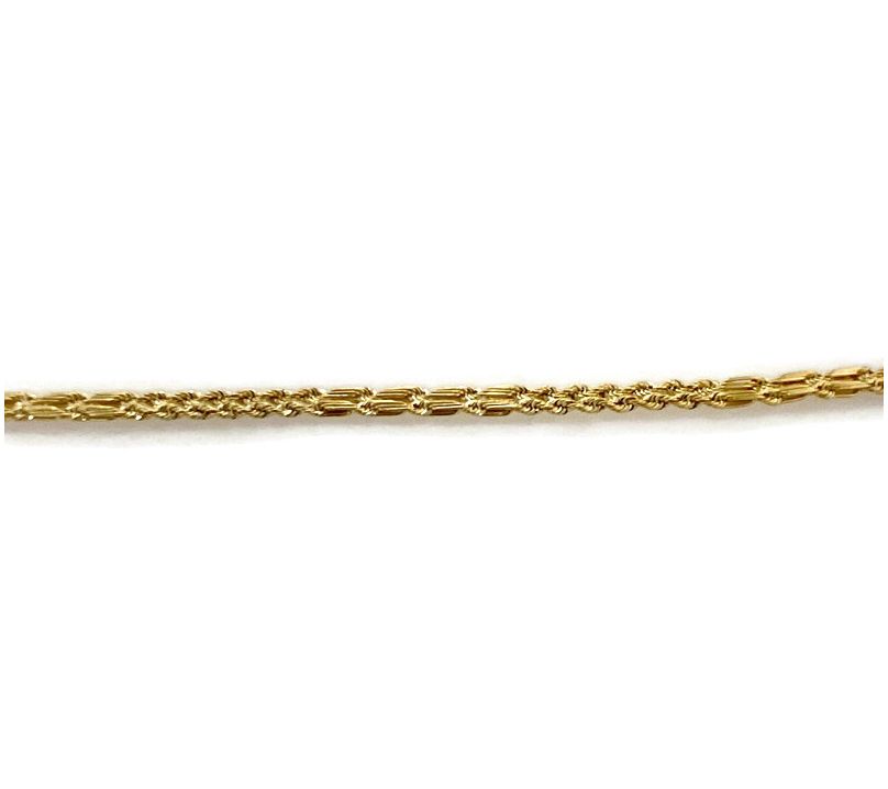 Alkeme 10K Gold Milano Rope Chain Bracelet