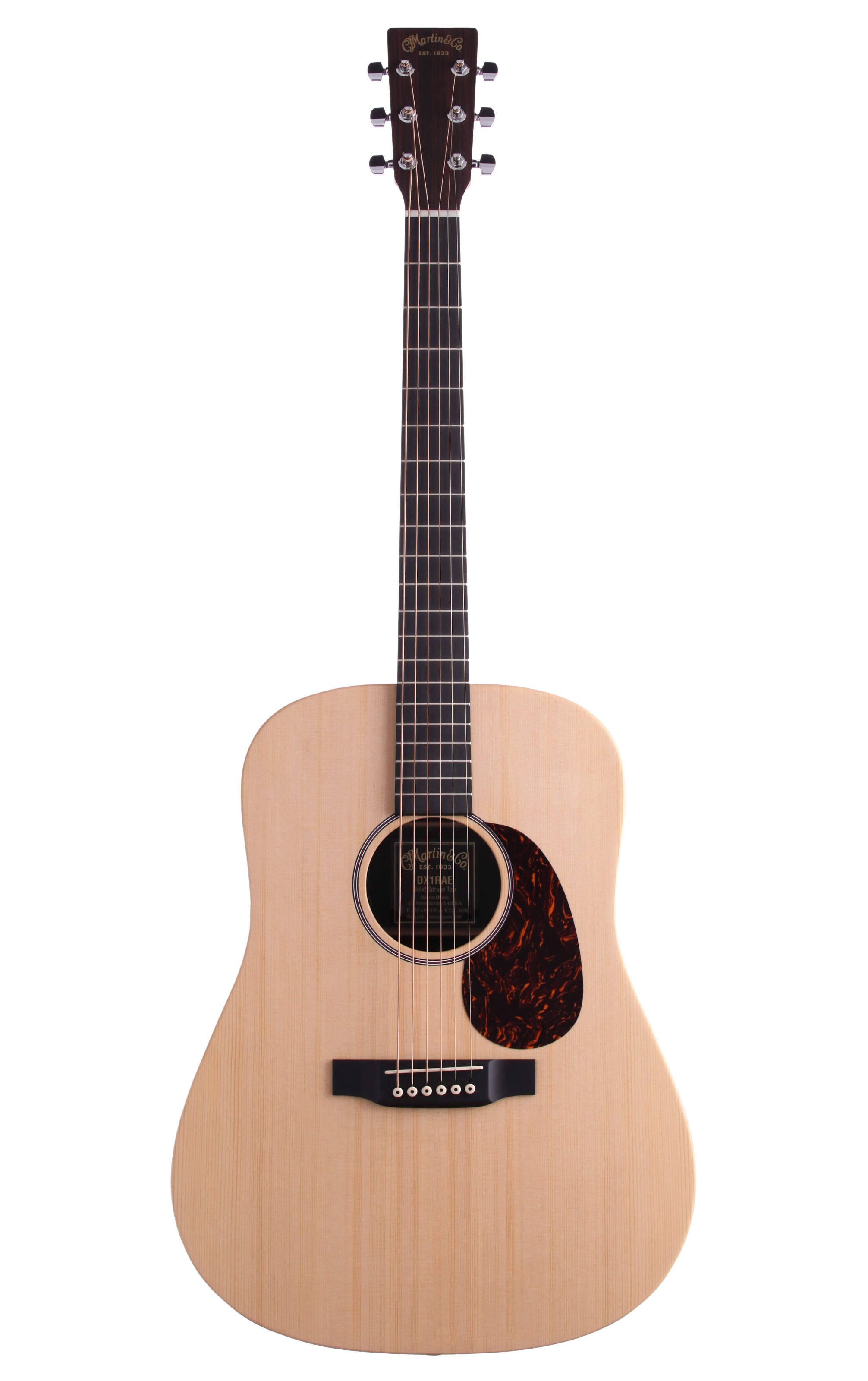 Martin DX1RAE Dreadnought Acoustic-Electric Guitar - Natural