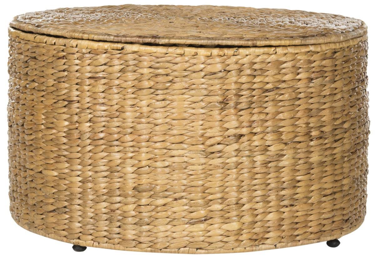 Safavieh Jesse Wicker Storage Coffee Table, Natural