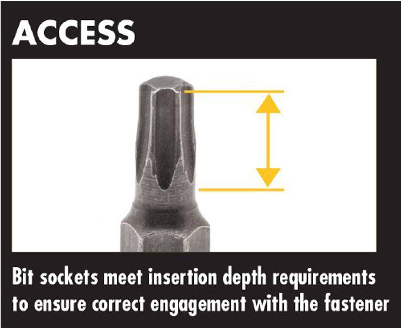 GearWrench 80742 Master SAE u0026 Metric Hex u0026 Torx Bit Socket Set - 84 Piece