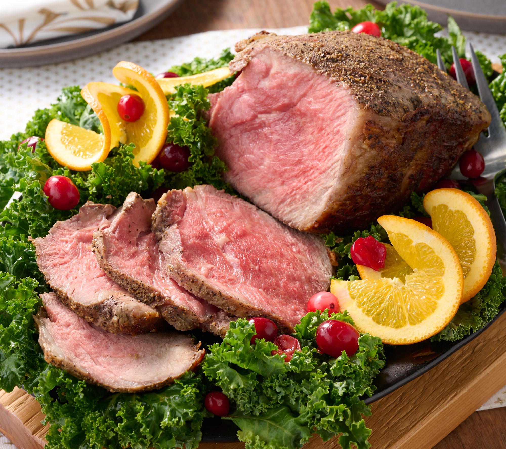 SH12/8 Kansas City Steak Co. 3-lb Center Cut Prime Rib Auto-Delivery