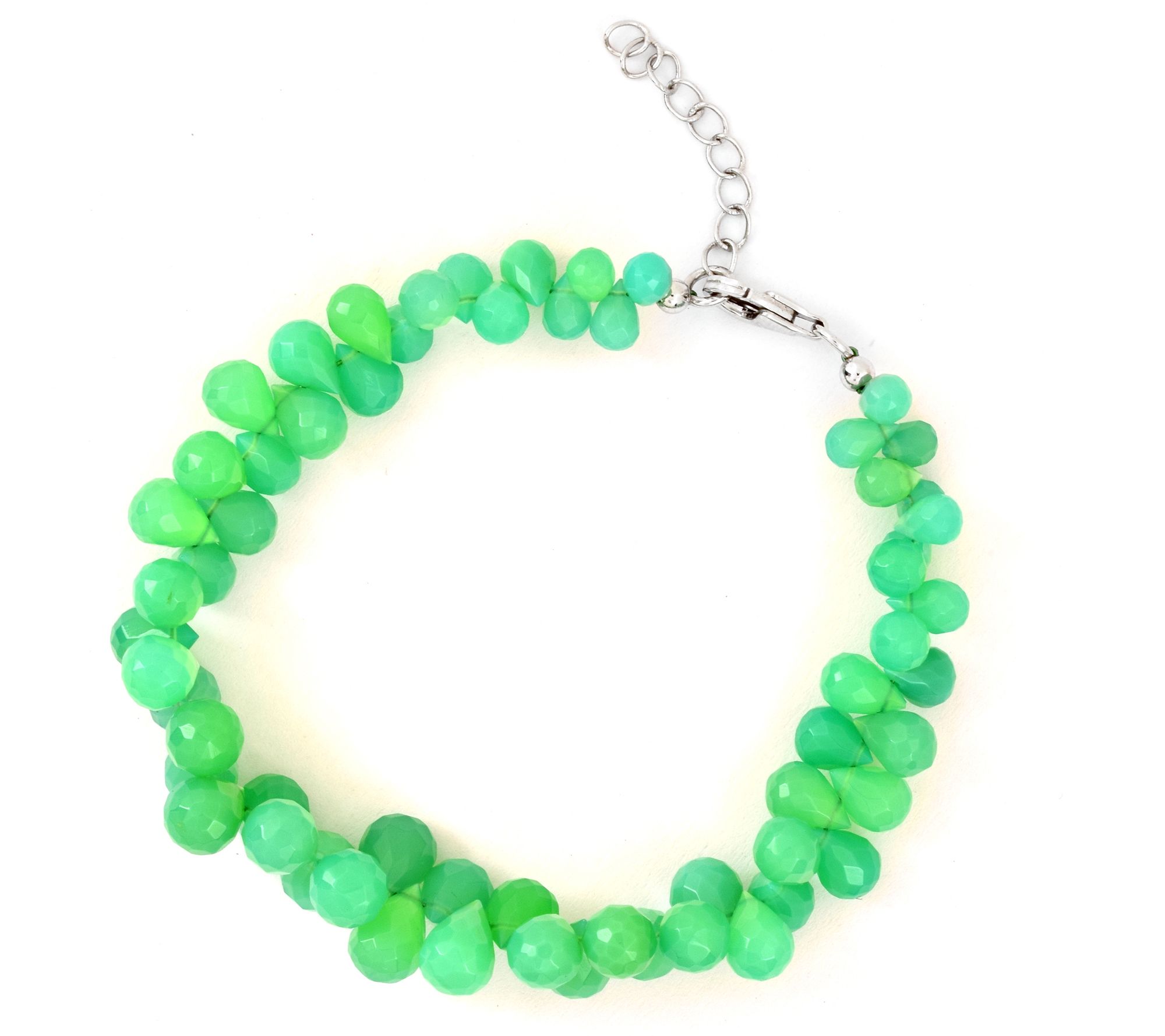 Affinity Gems Gemstone Bead Bracelet, Ster lingSilver