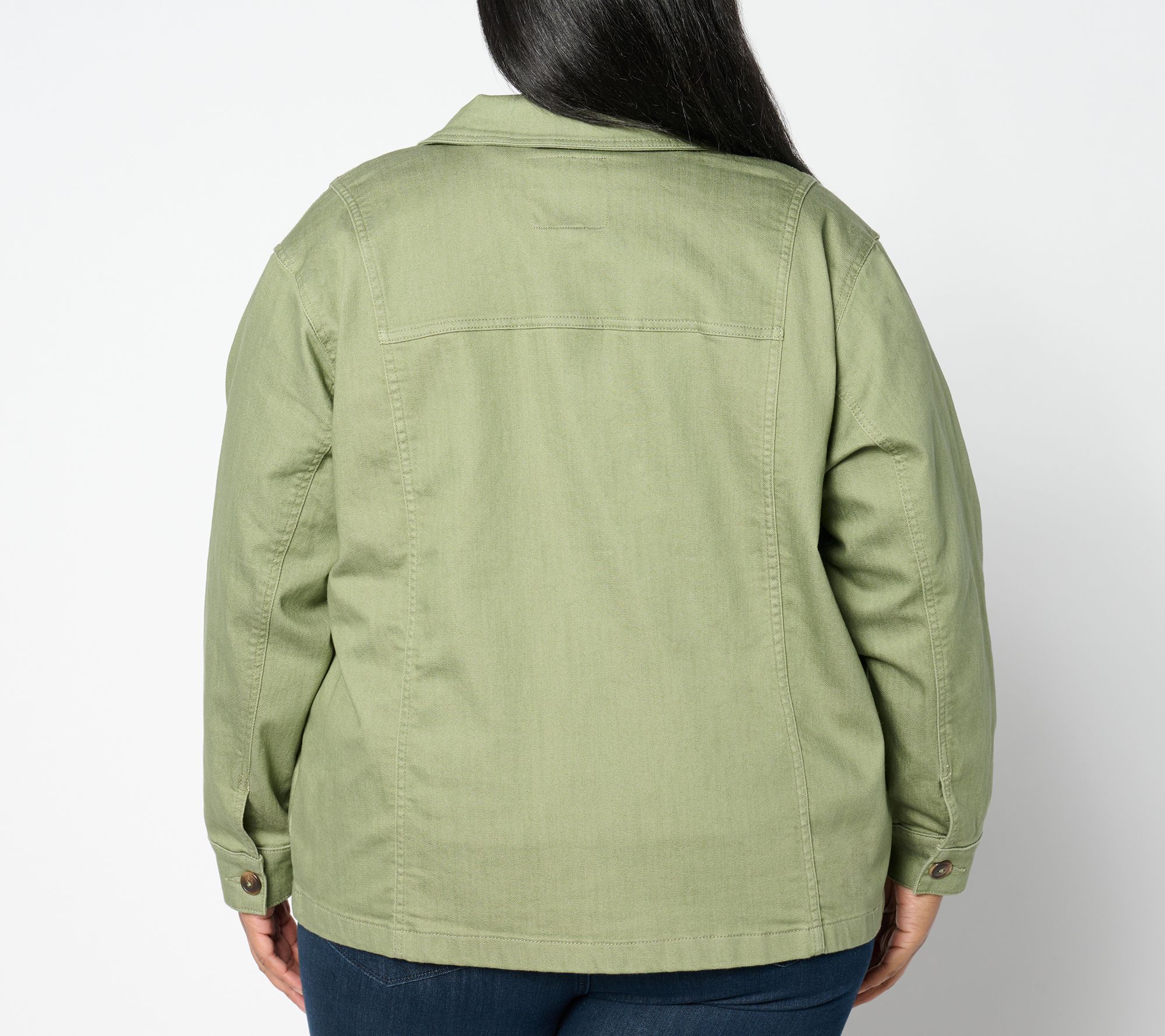 Studio Park X Amy Stran Denim Utility Jacket- Color