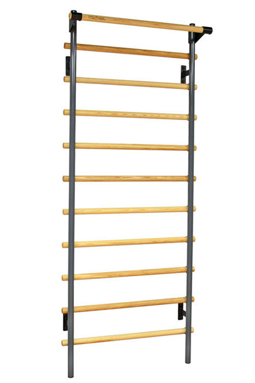 Vita Vibe 36x22 Wide Adjustable Stall Bars, Swedish Bars, with Chin-Up Bar, 74x22 Tall