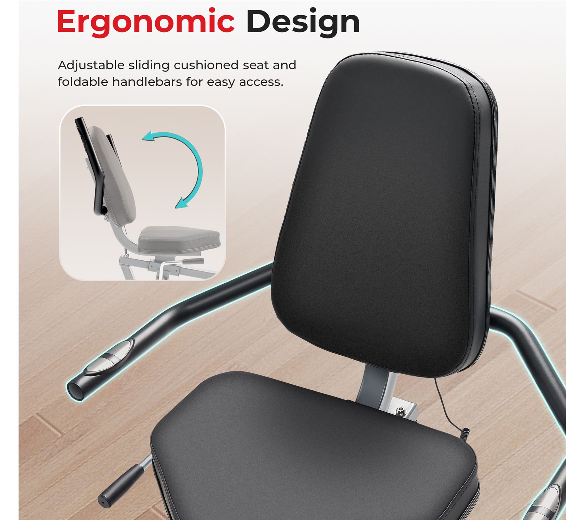 Sunny Smart Magnetic Recumbent Bike