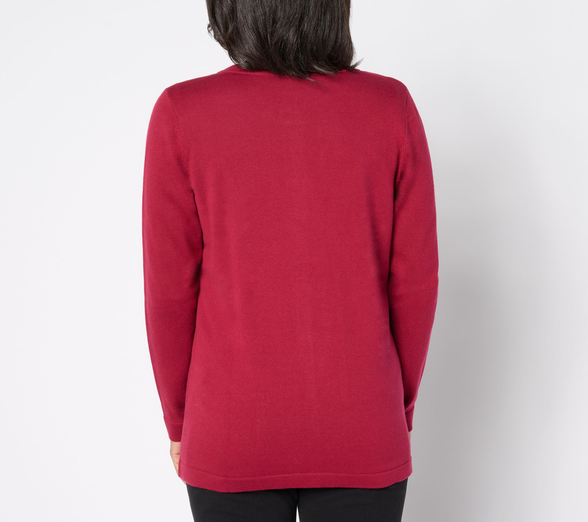 Quacker Factory Fall Foliage Cardigan Sweater