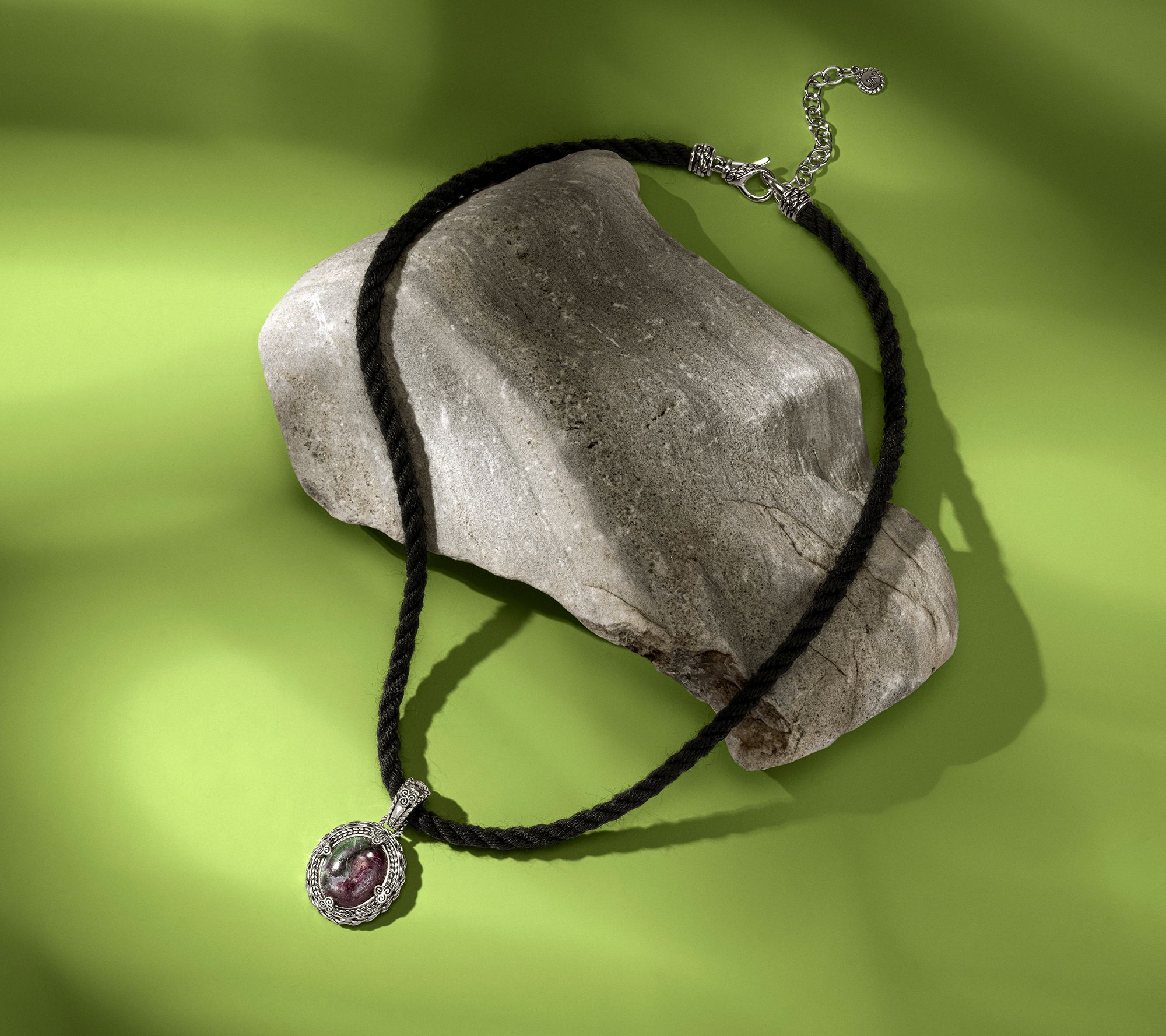 JAI Ireland Sterling Silver Cara Rope Cord 18