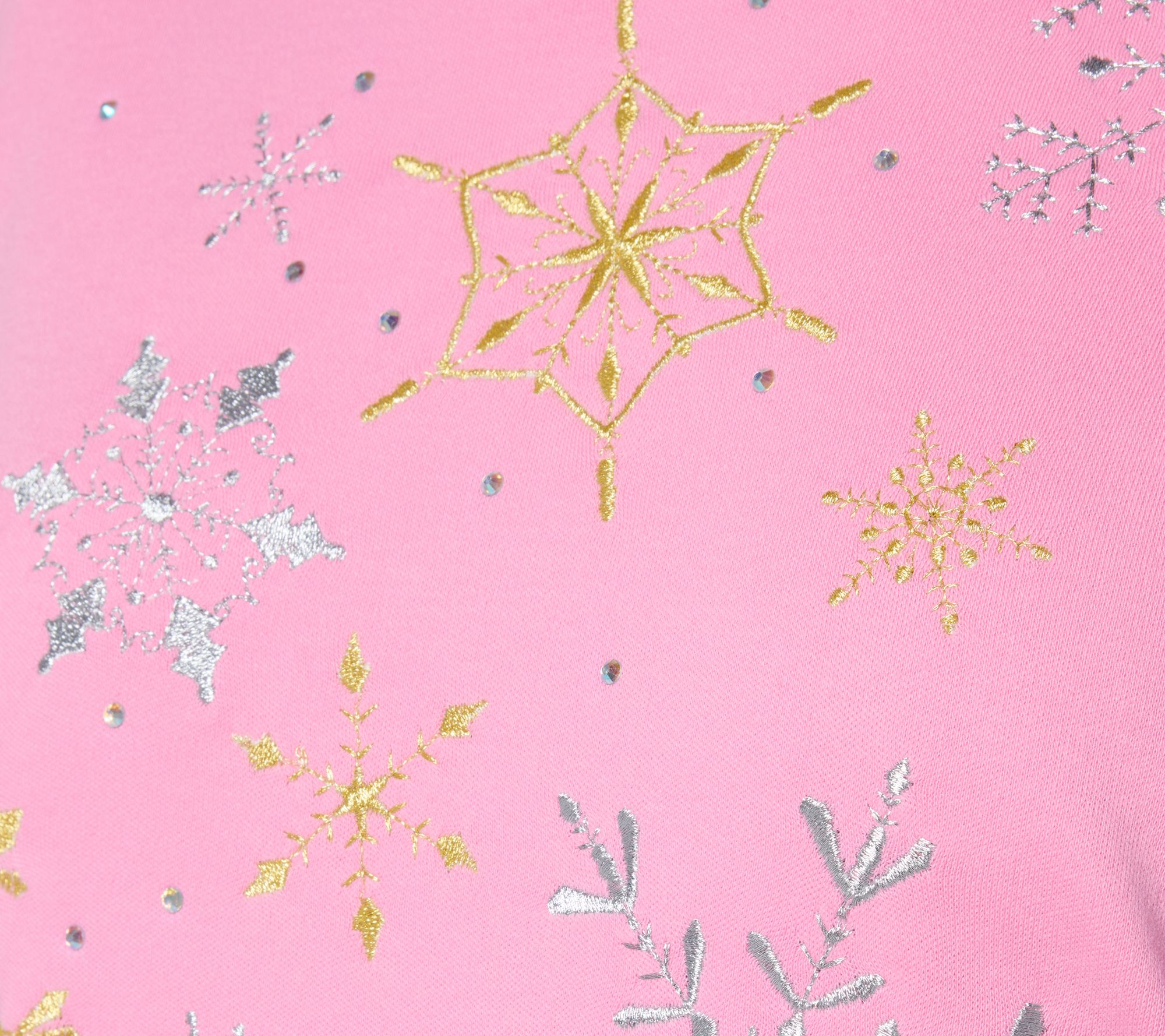 Quacker Factory Blizzard Long Sleeves Top