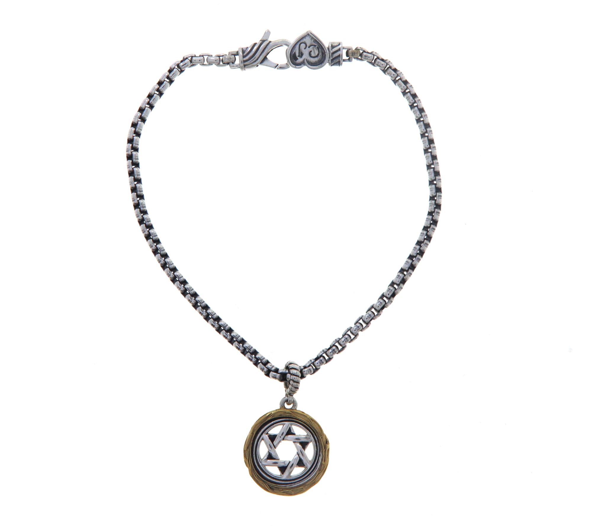 Christian James by Scott Grimes Two-Tone CharmBracelet