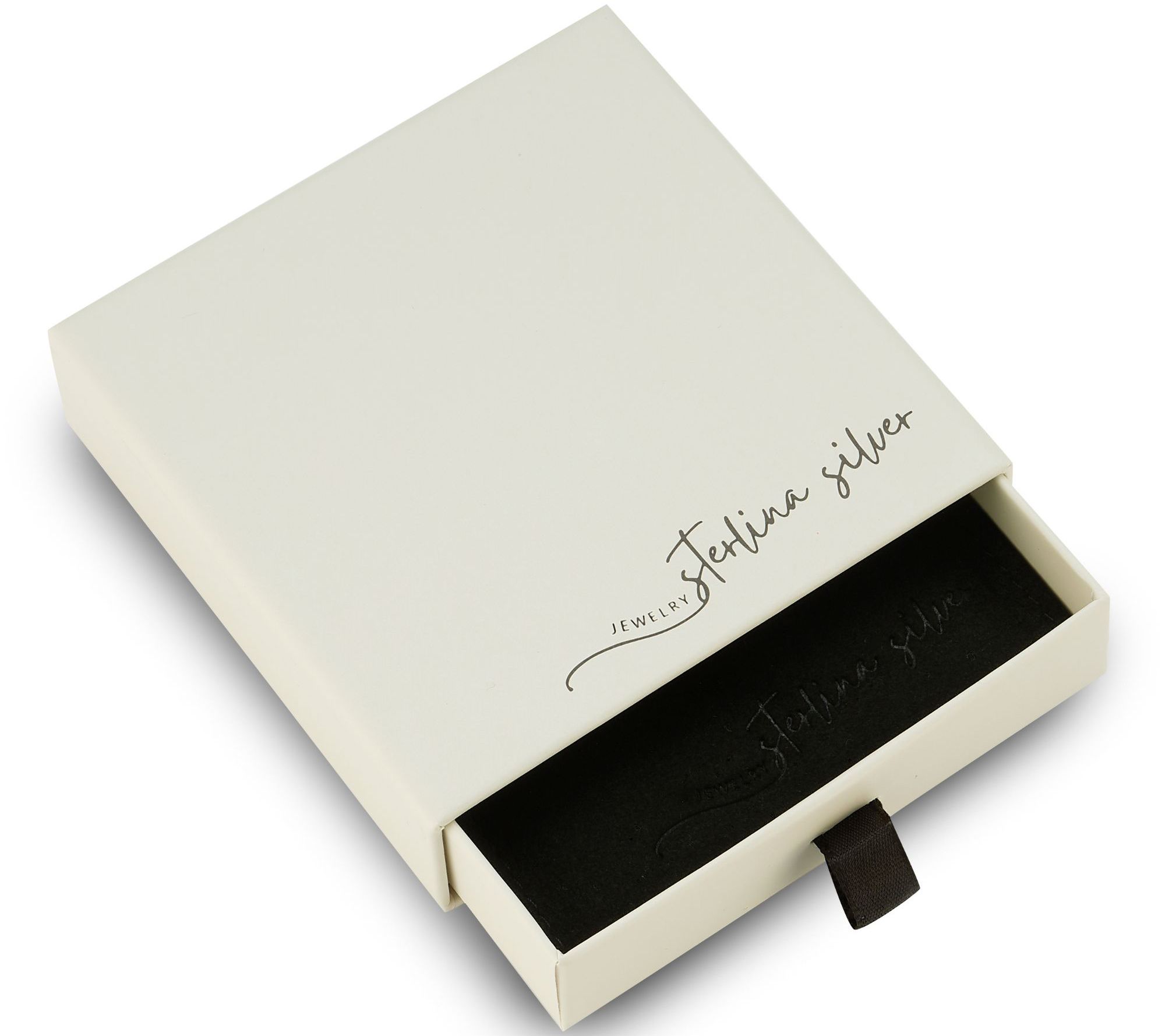 Sterlina Silver Pave Star Drop Charm Hoop Earrings, Sterling