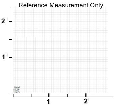 Diamonique Round Stud Earrings, Platinum Clad