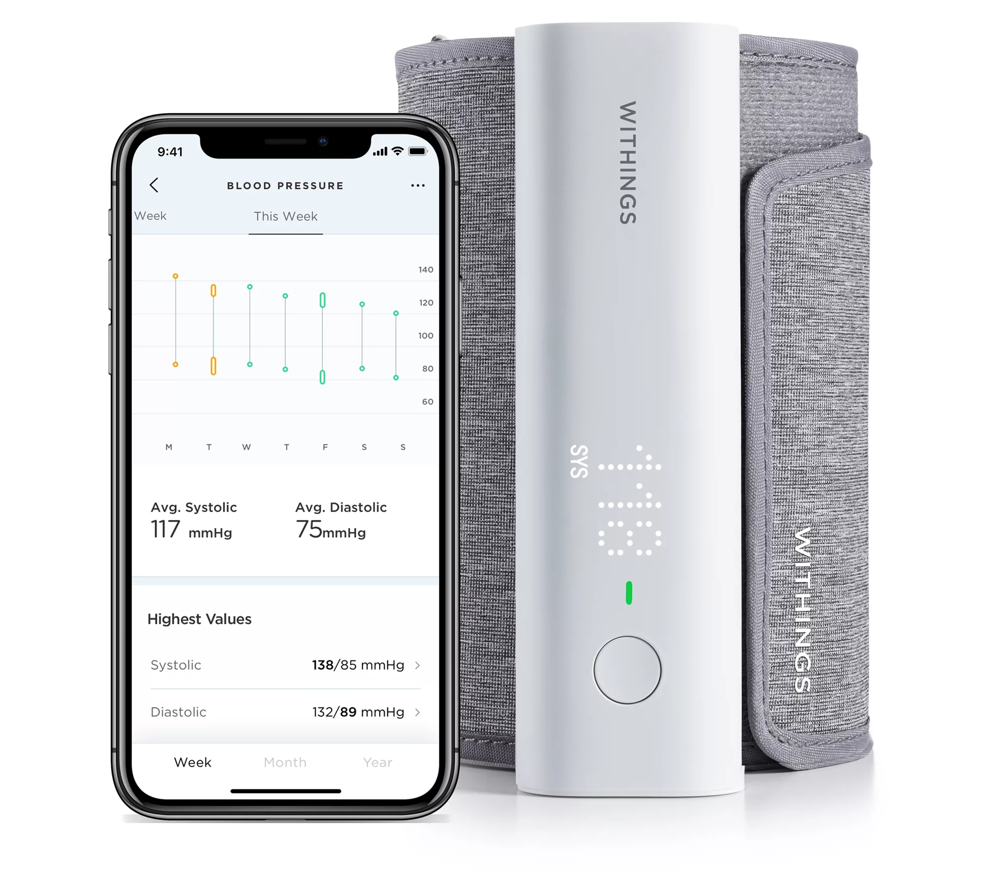 Withings Wi-Fi Smart Blood Pressure Monitor