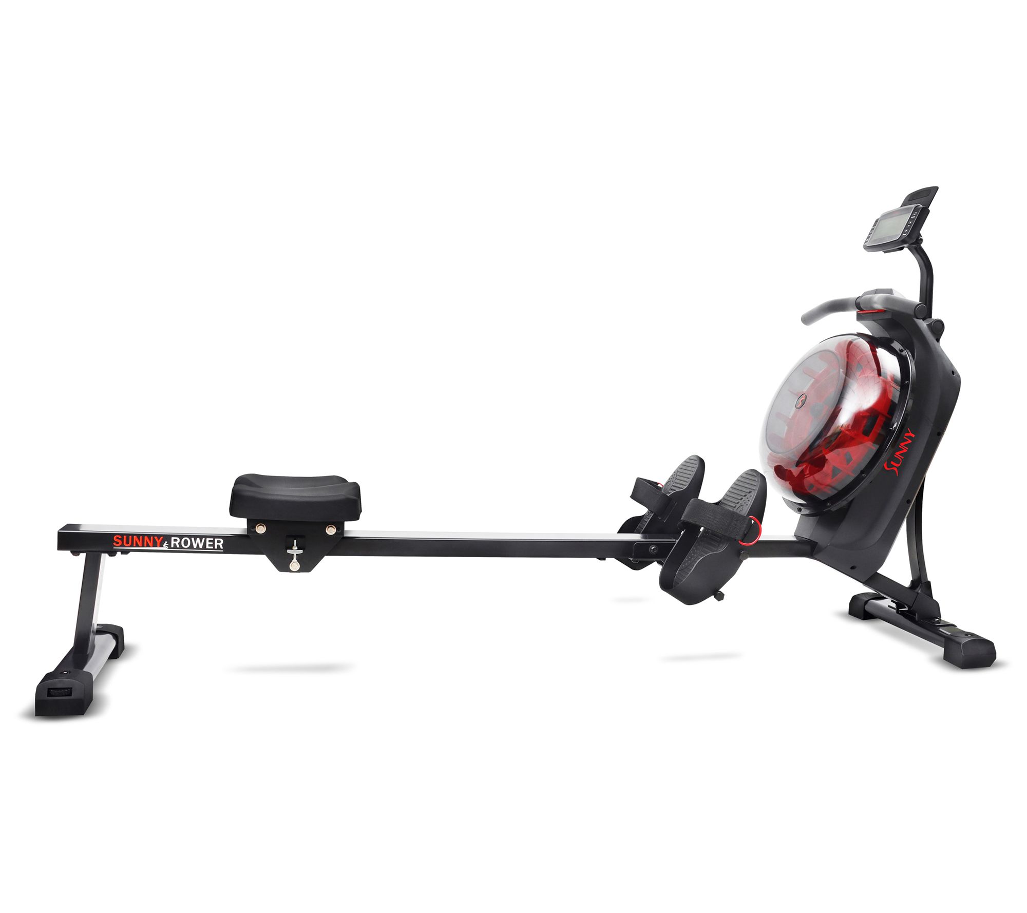 Sunny Health Fitness Smart Magnetic Water Rower