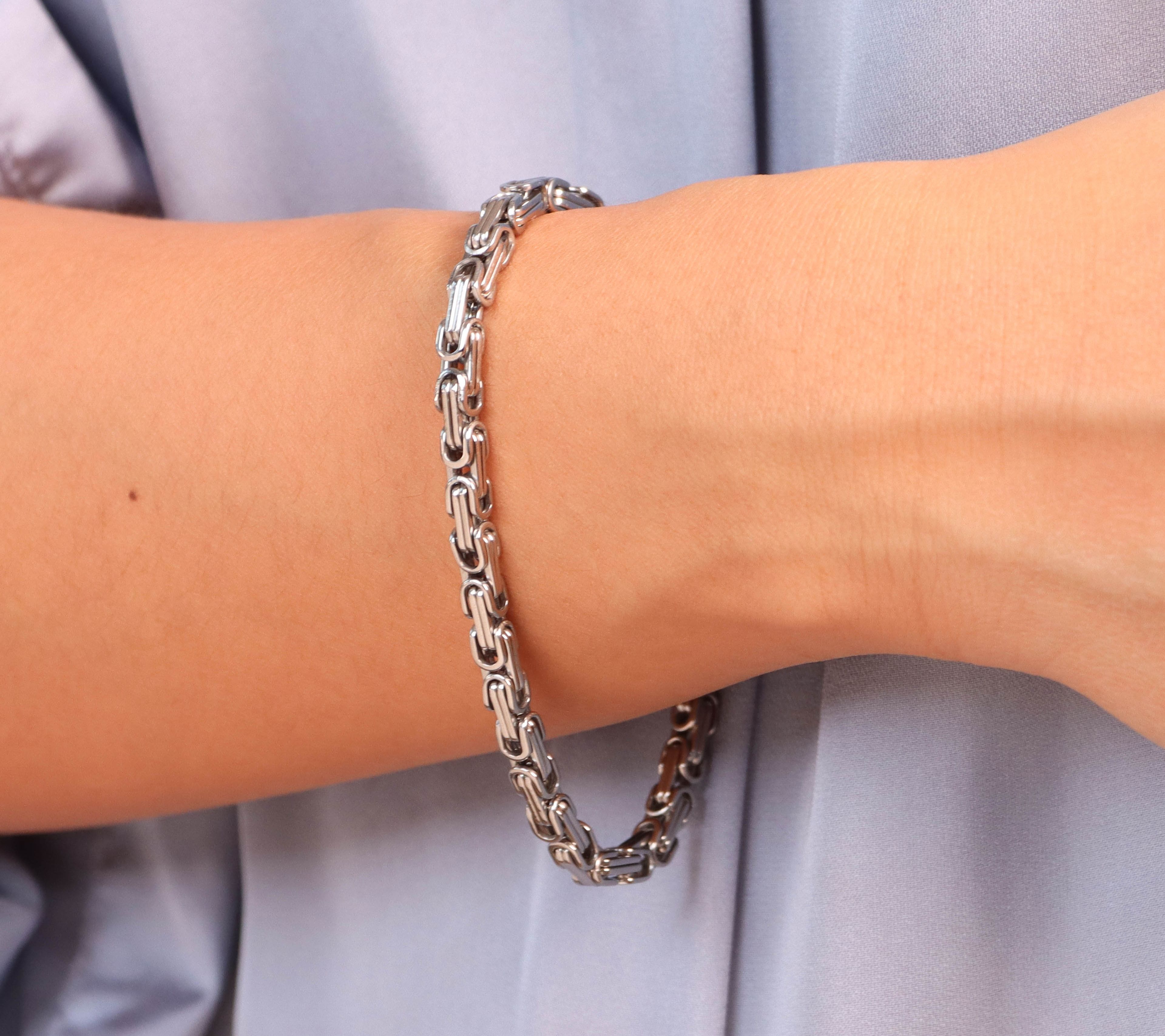 Steel By Design Byzantine Bracelet