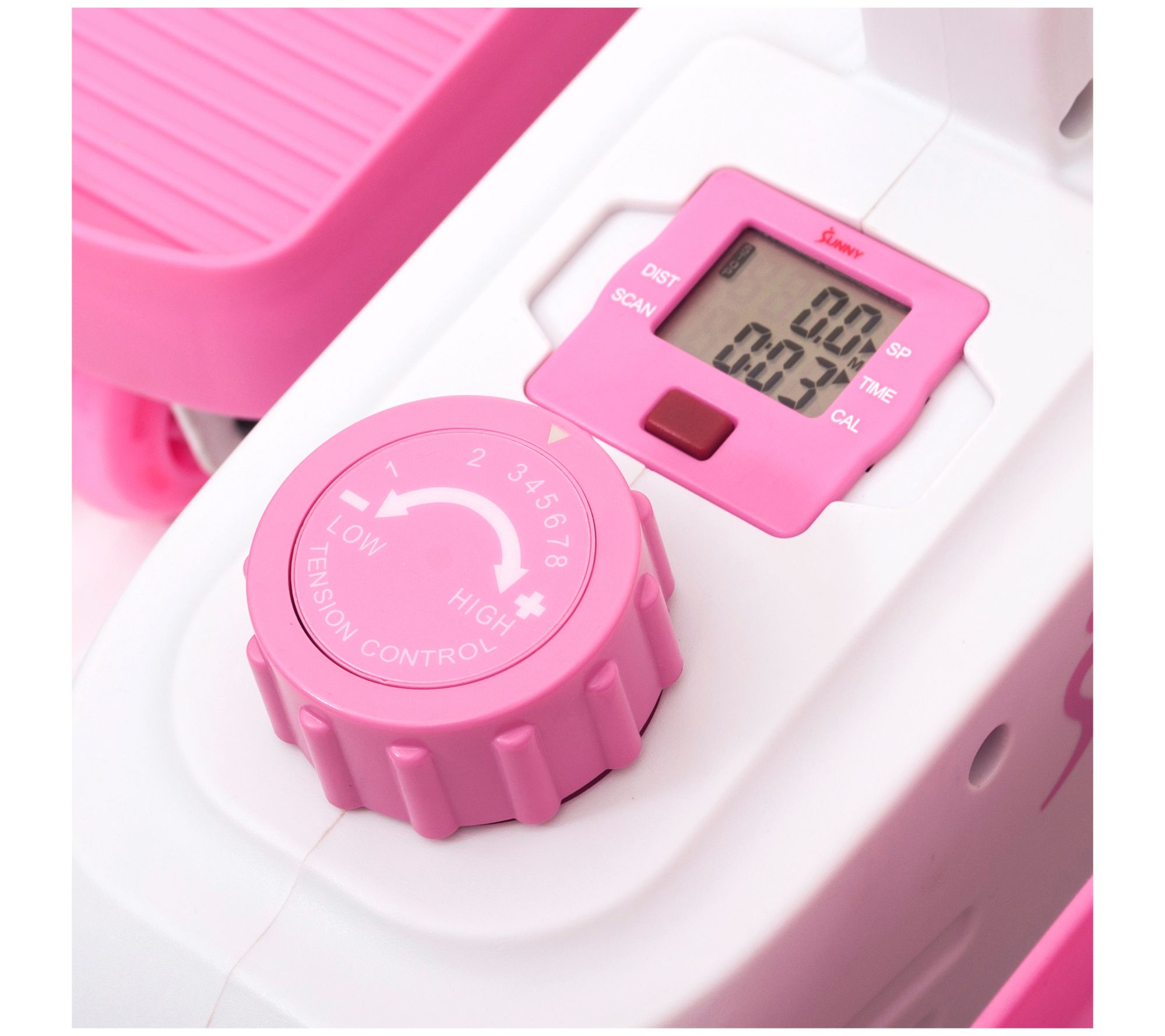 Sunny Health & Fitness Pink Under Desk Elliptic al P2030