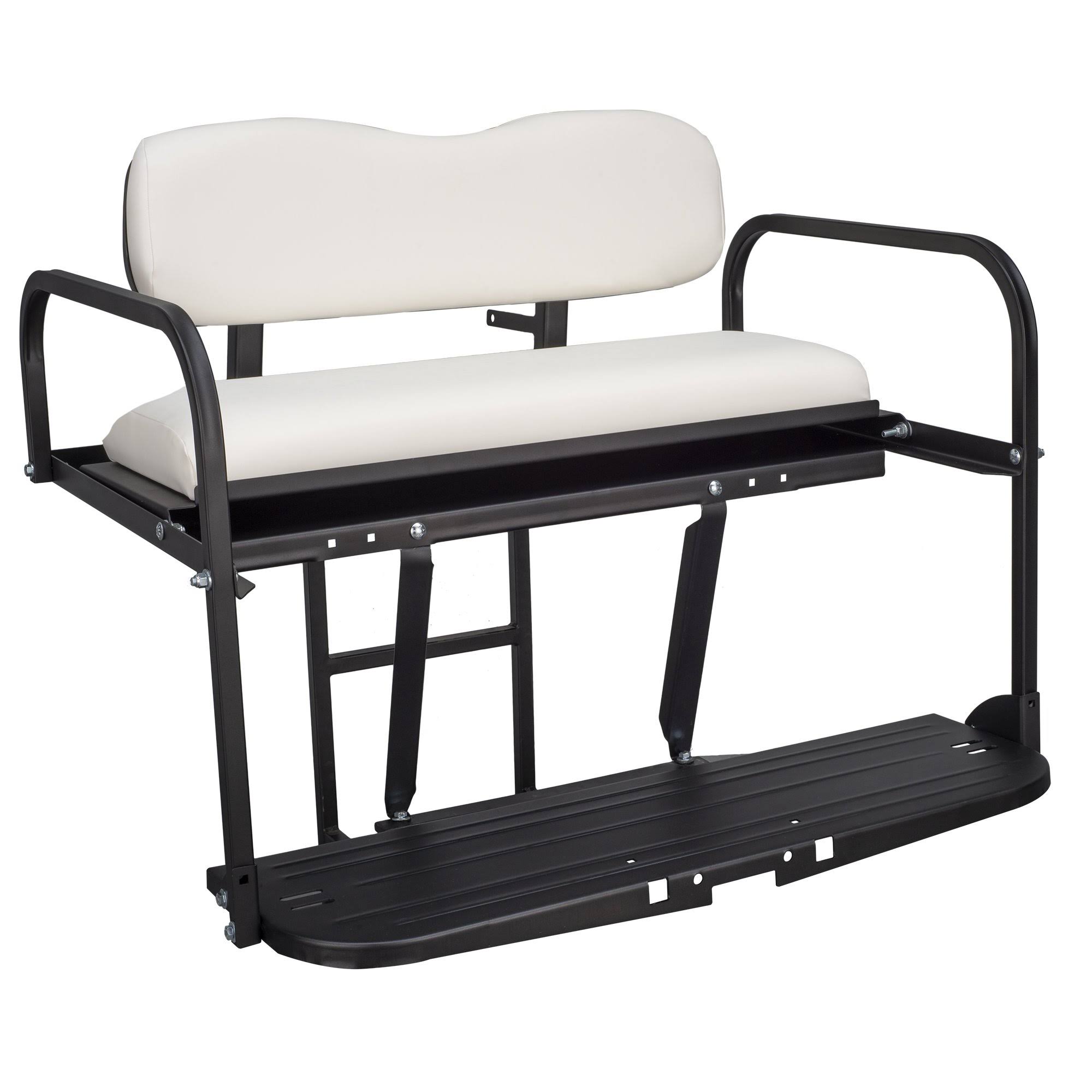 Gusto Aluminum Club Car Golf Cart Rear Flip Seat