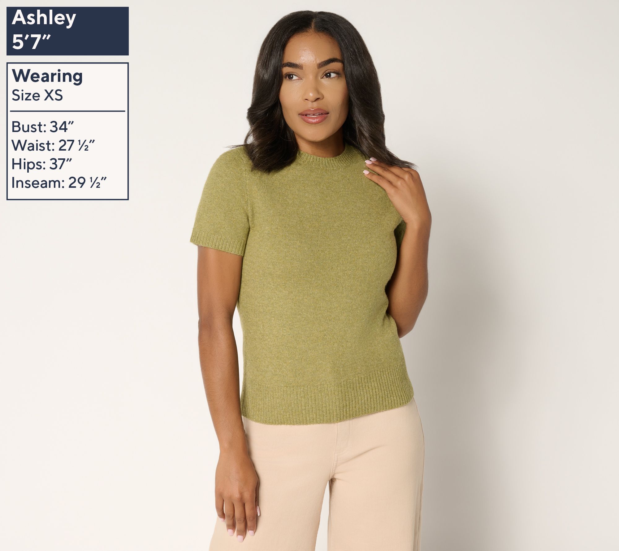 Me by Jennie Garth Palm Sweater Tee