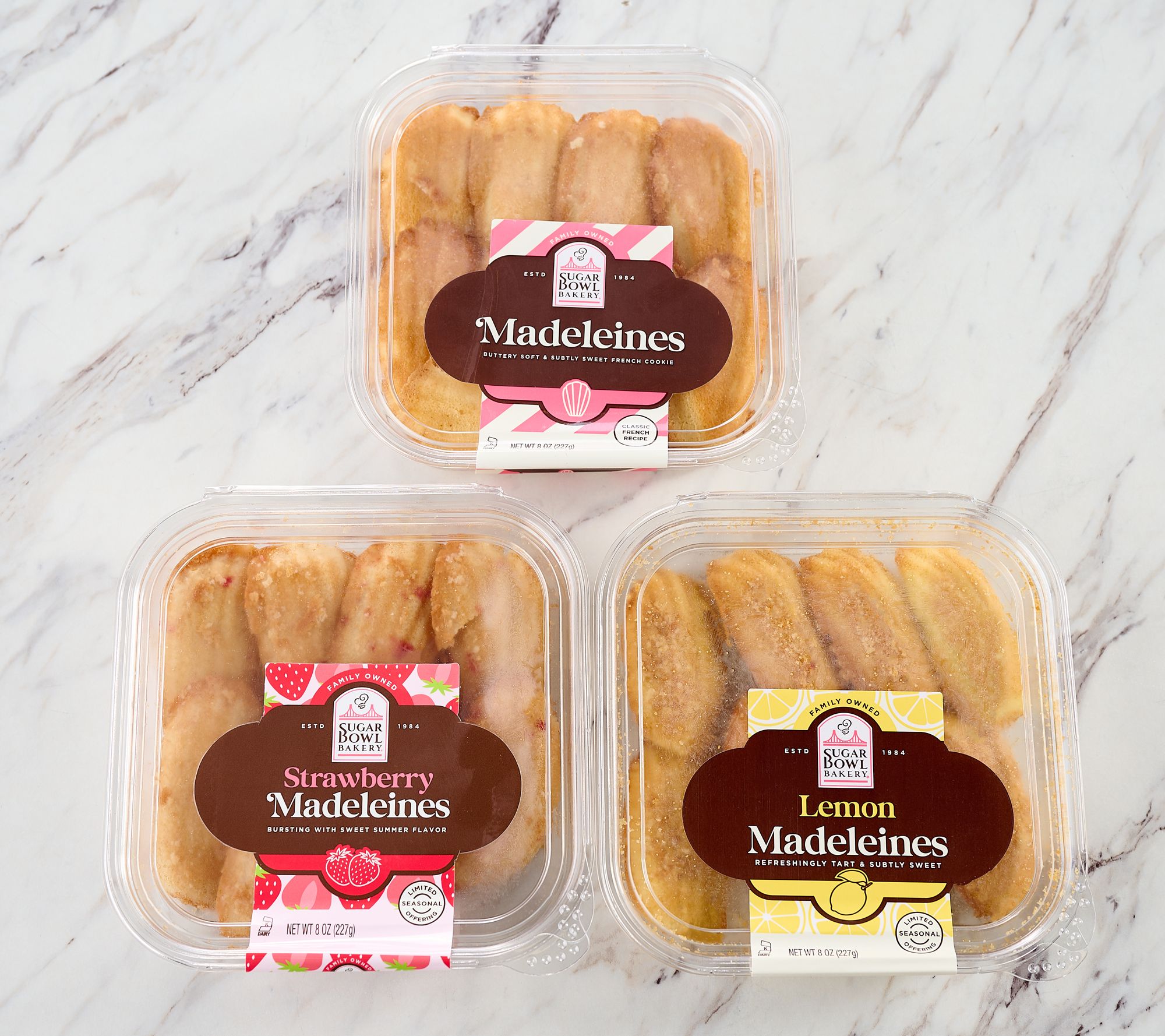 Sugar Bowl Bakery (24) 1 oz French Style Madeleines