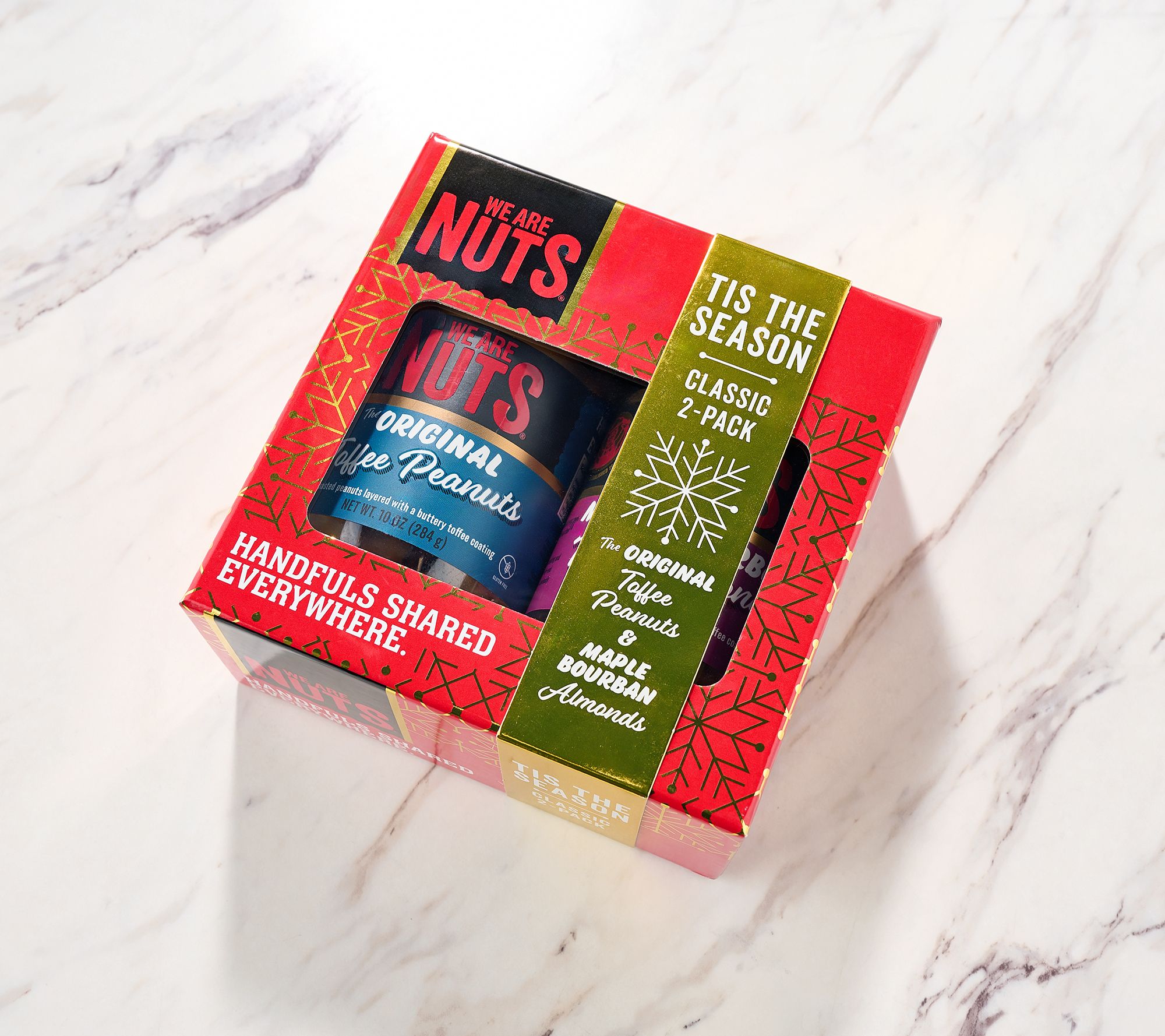 We Are Nuts (2) Jar Set: Nut & Snack Mix in Gift Box