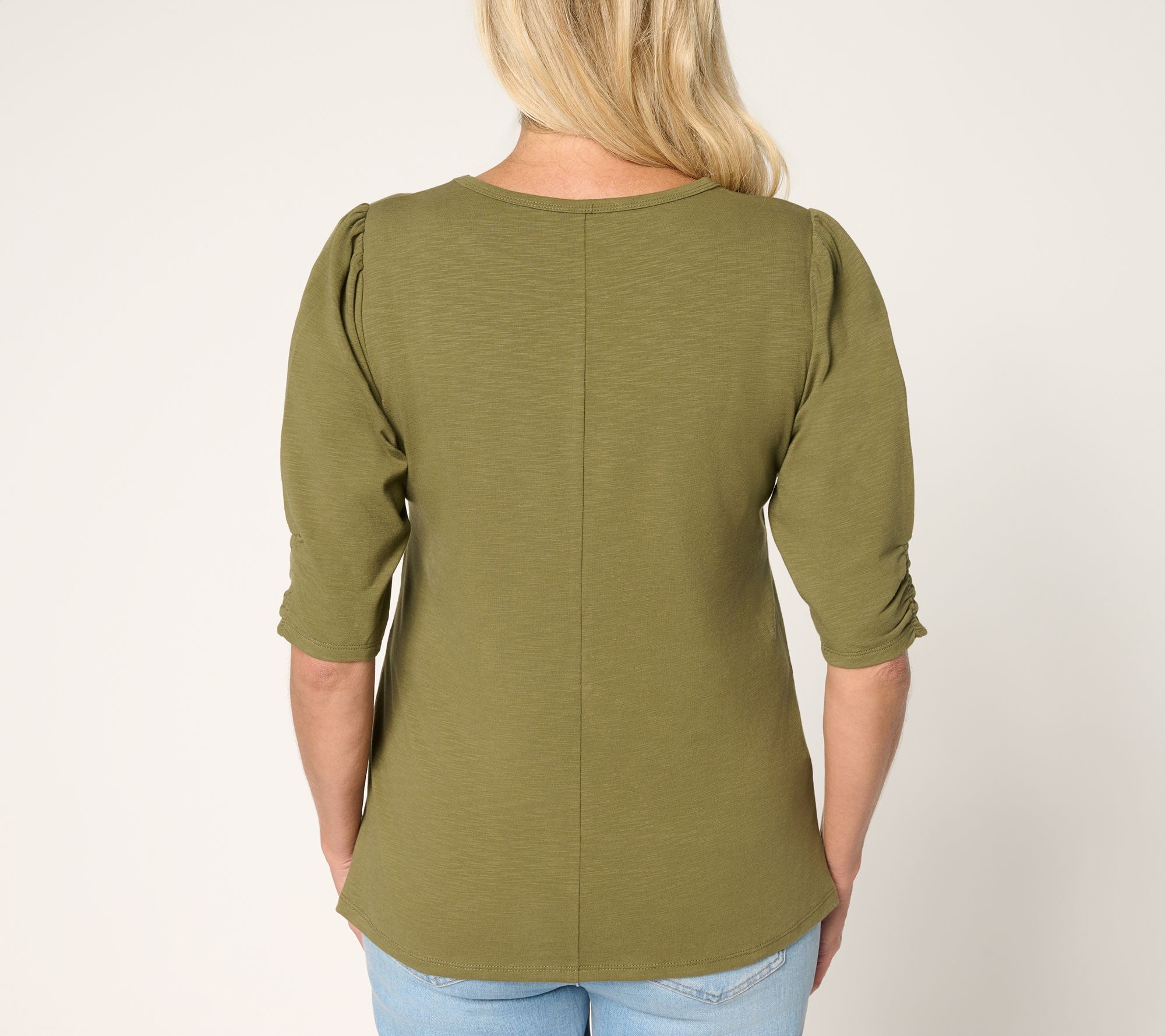 Ree by The Pioneer Woman Essentials Puff Sleeve Top